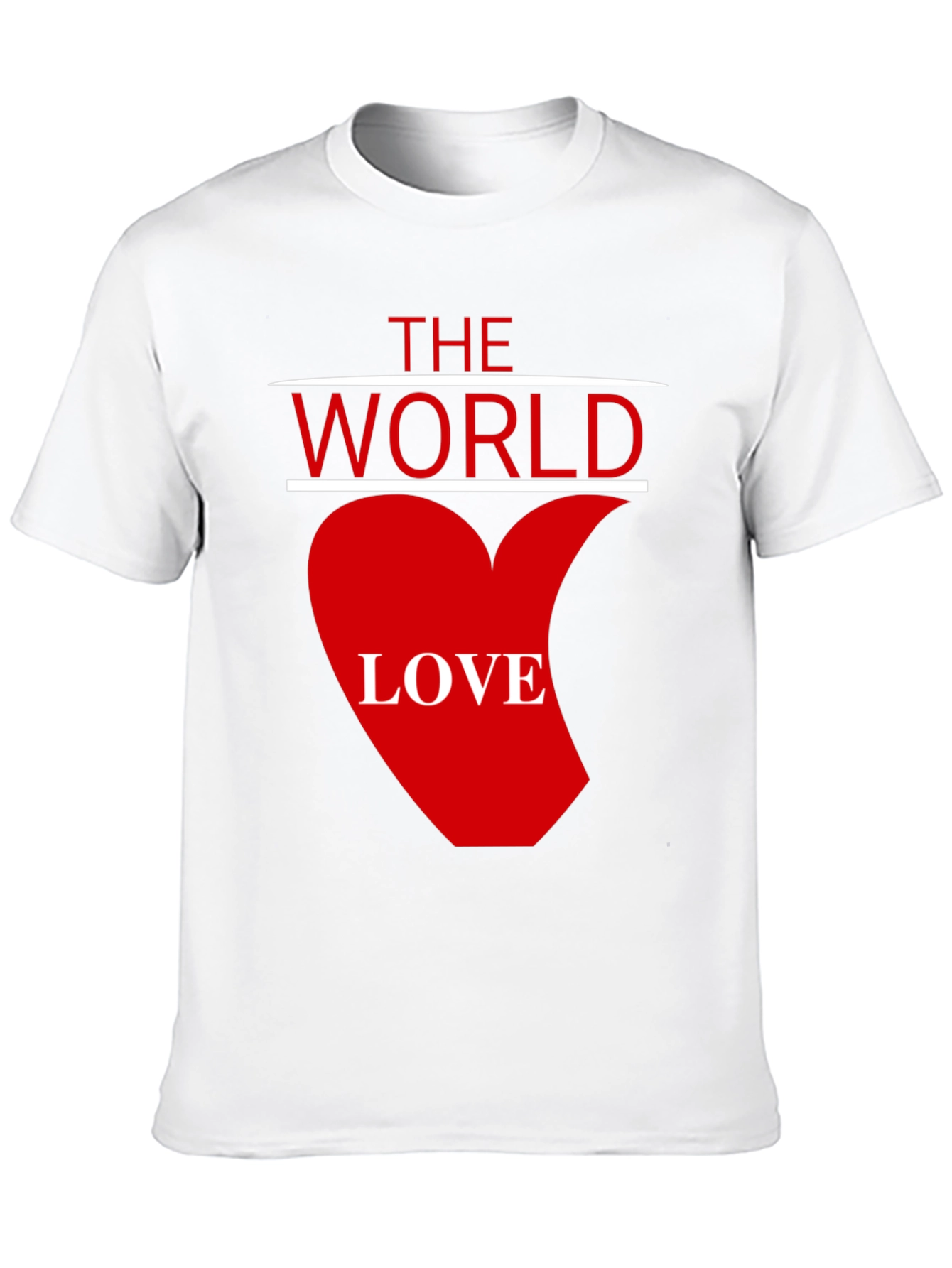 The World Love Graphic T-Shirt - Black