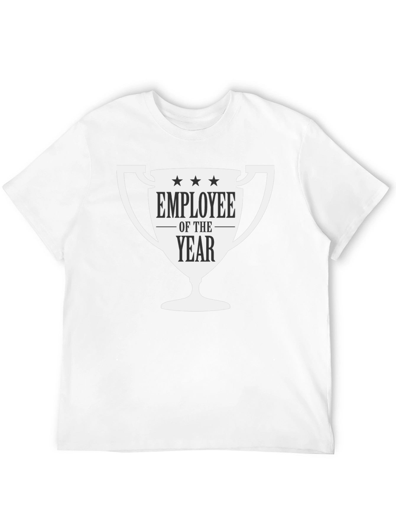 Employee of the Year Graphic Tee - Black