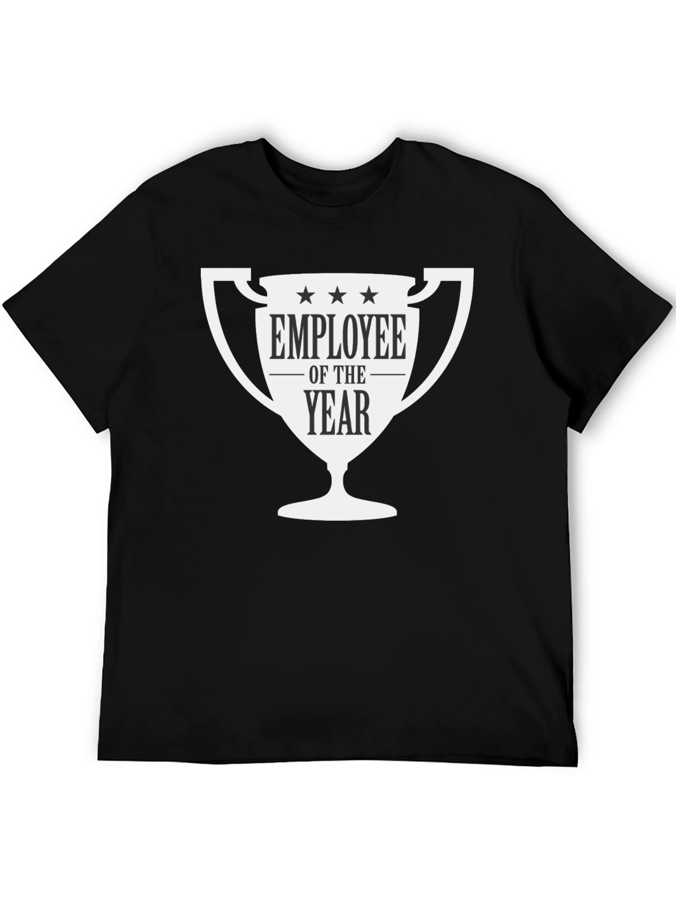 Employee of the Year Graphic Tee - Black