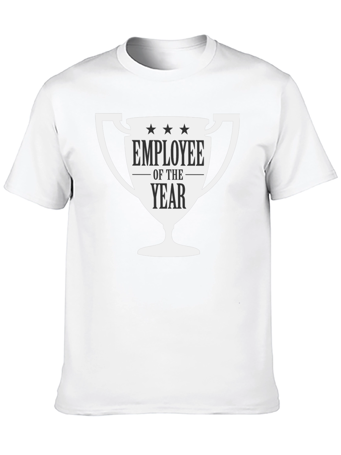 Employee of the Year Graphic Tee - Black