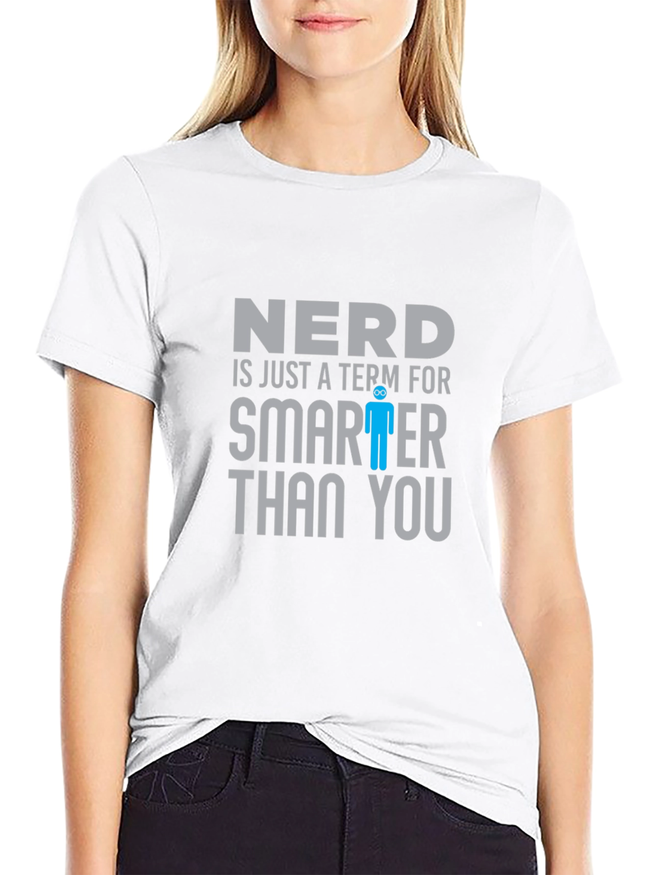 Nerd Smarter Than You T-Shirt Funny Geek Tee