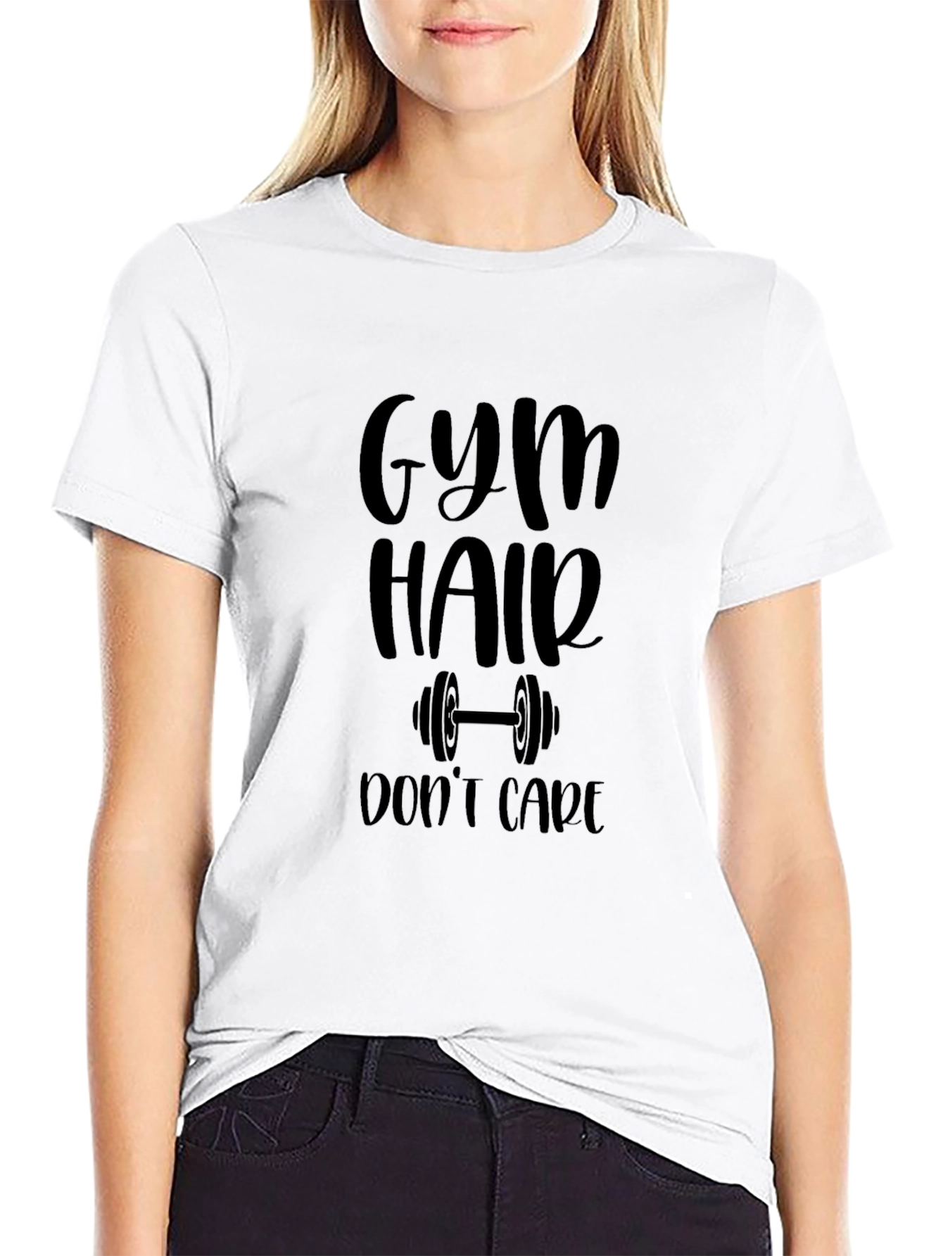 Gym Hair Dont Care T-Shirt - Workout Apparel
