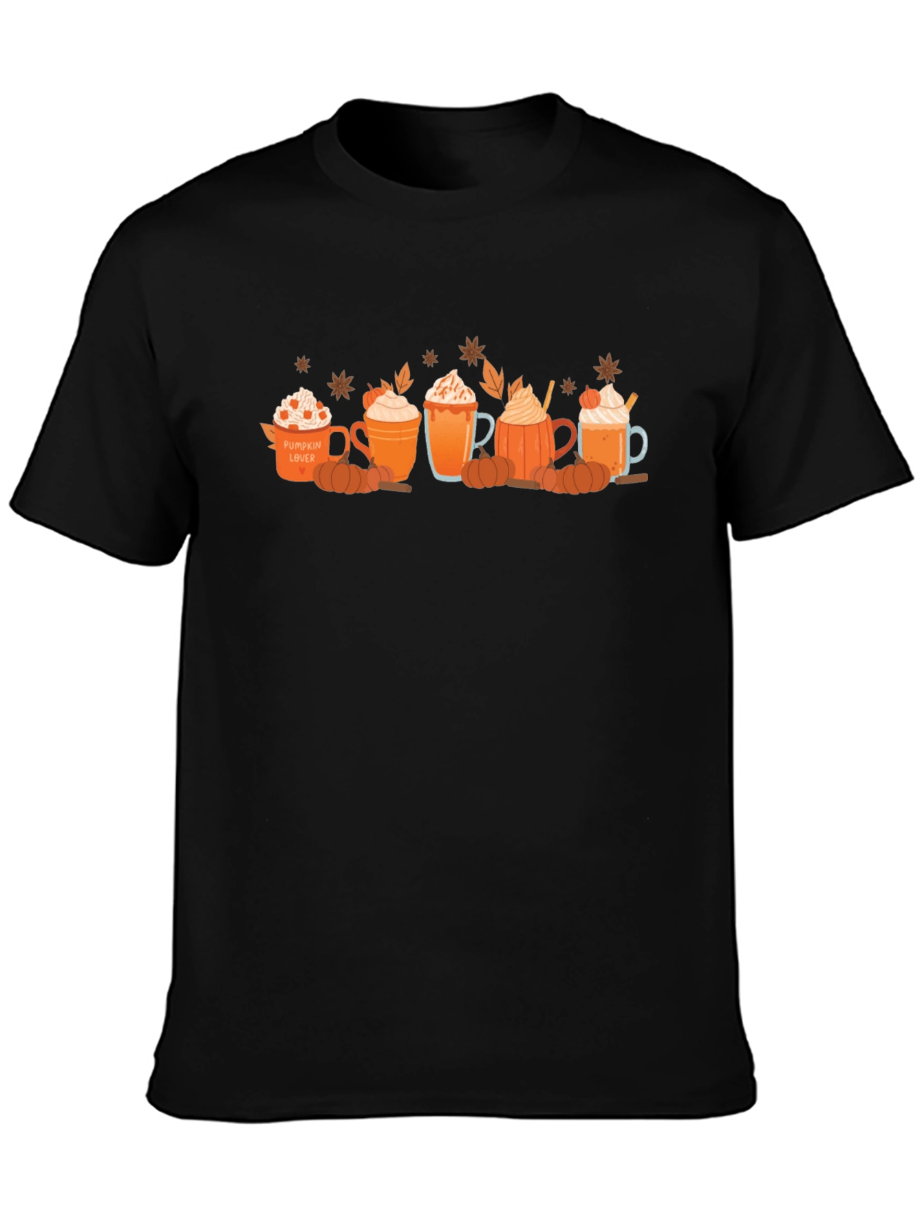 Pumpkin Spice Latte Lover T-Shirt Fall Coffee Tee