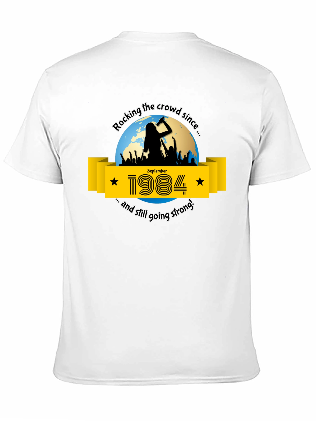 Rocking Since 1984 Black T-Shirt