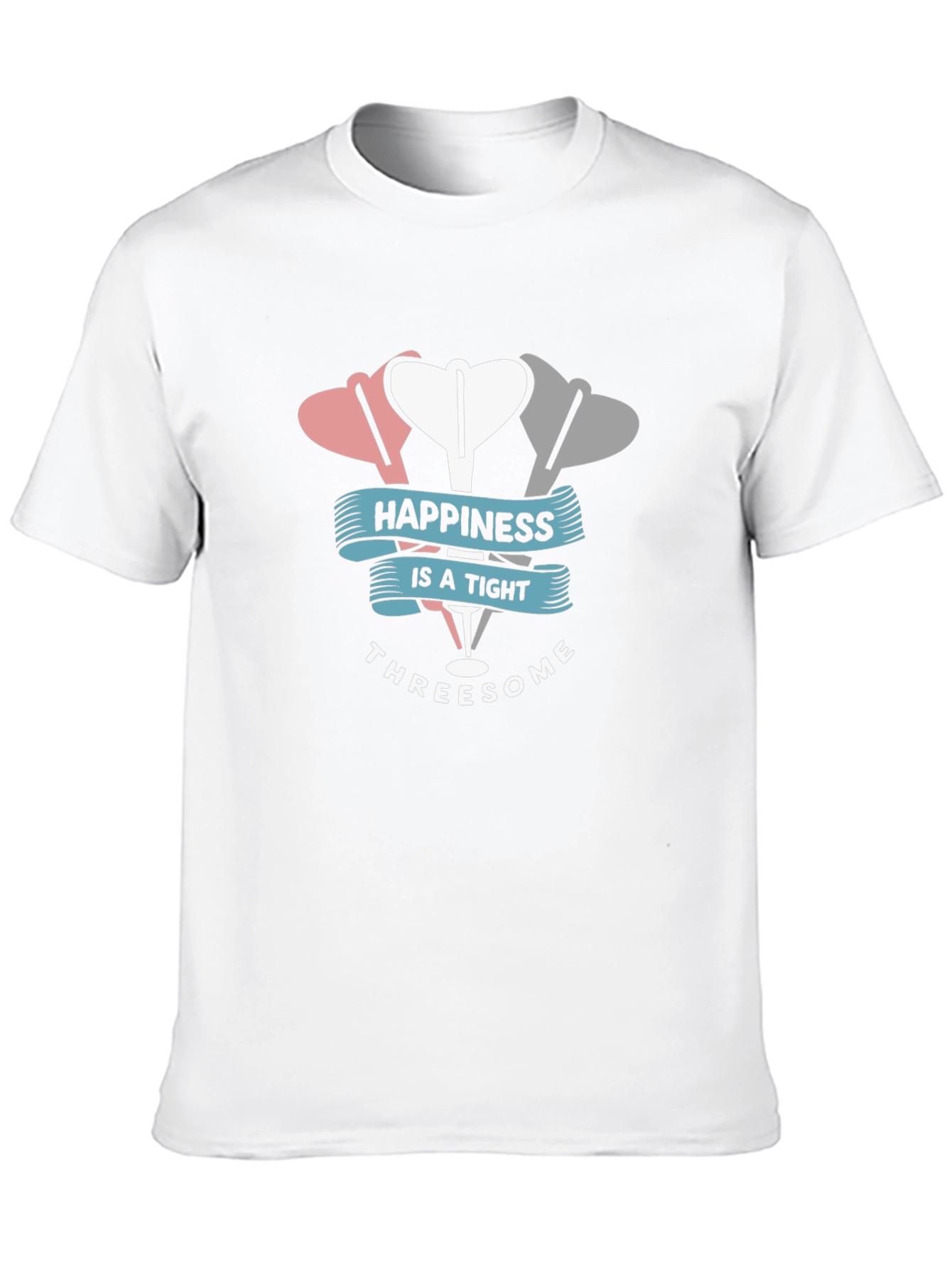 Happiness Threesome Dart T-Shirt