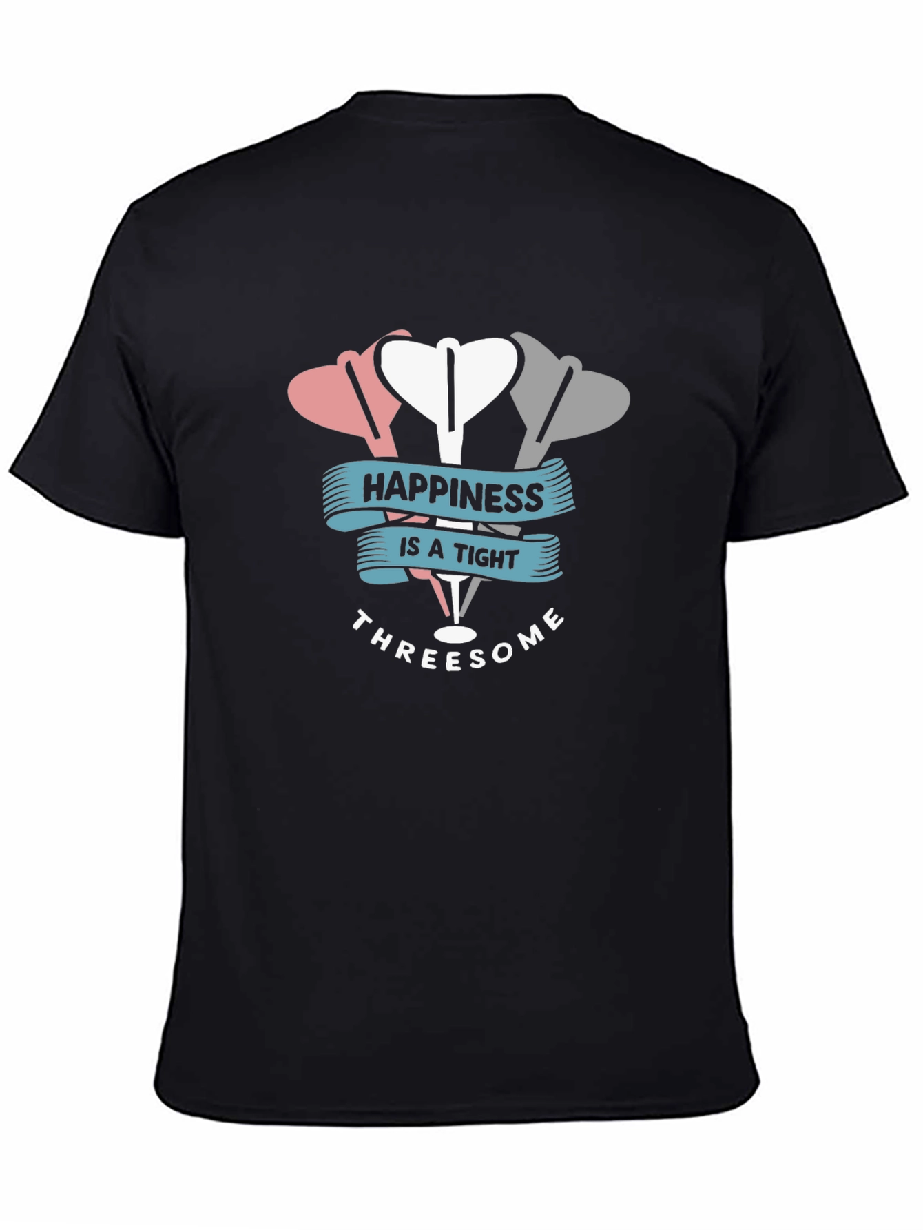 Happiness Threesome Dart T-Shirt