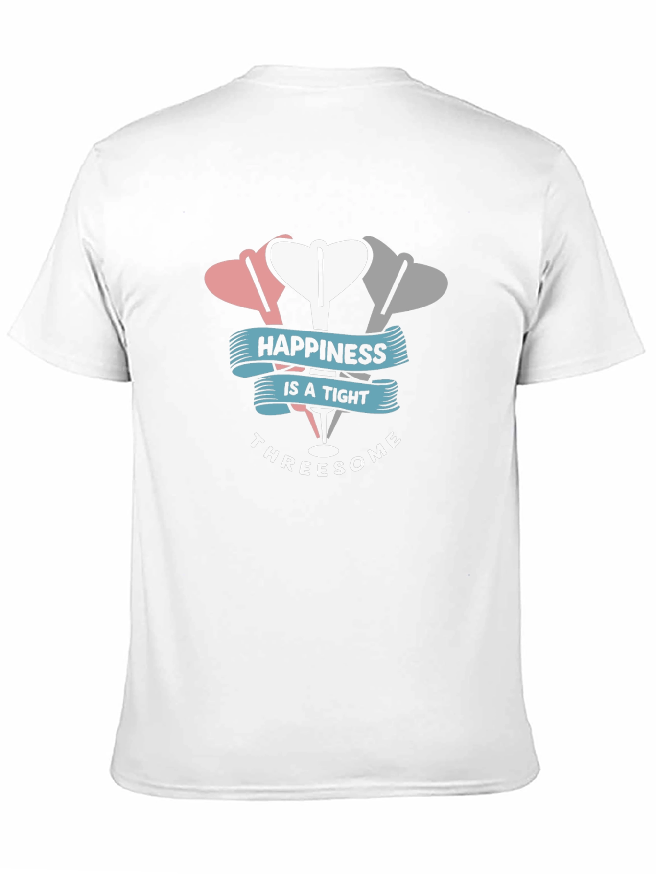 Happiness Threesome Dart T-Shirt