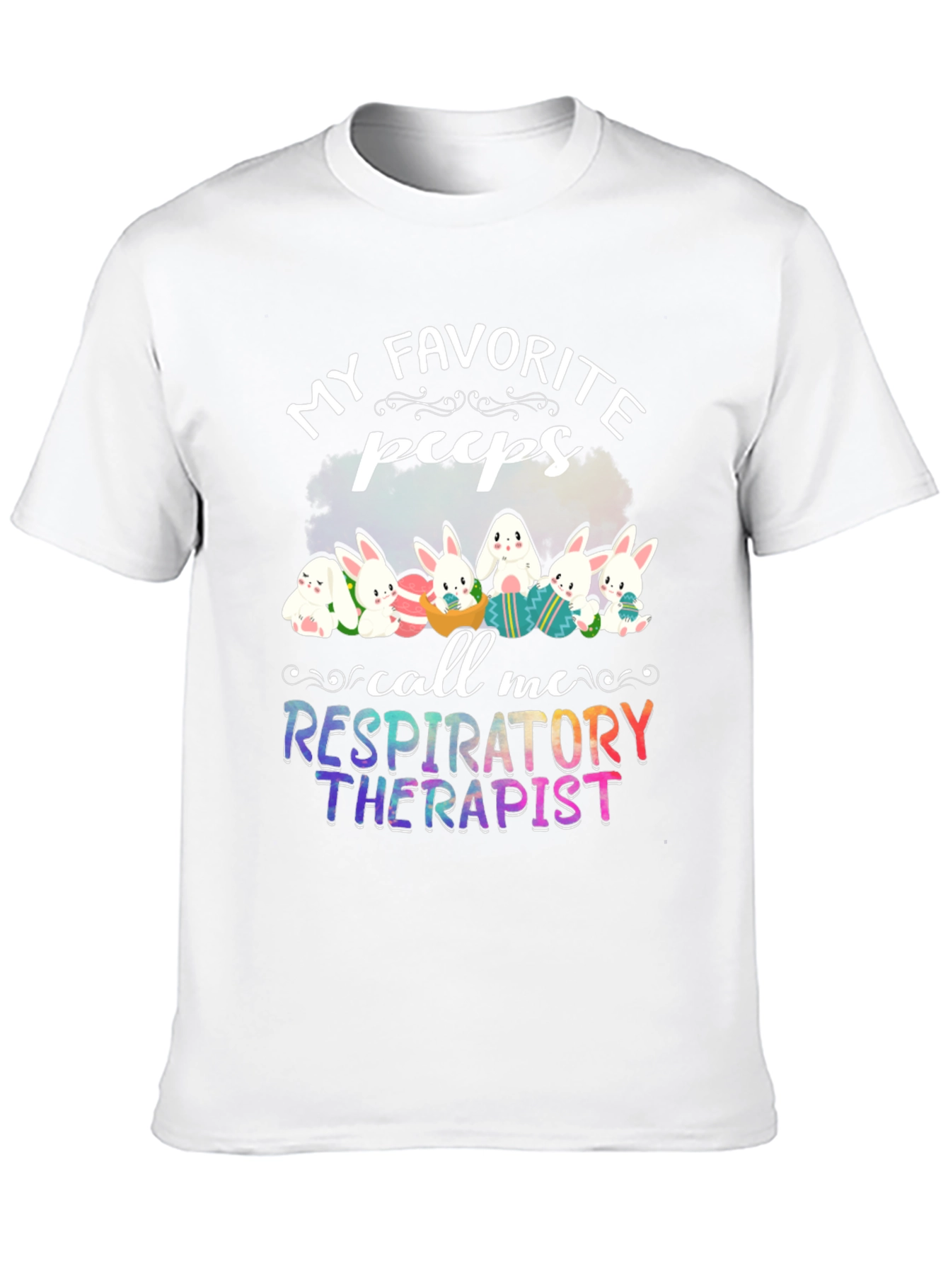 Respiratory Therapist Easter Peeps T-Shirt