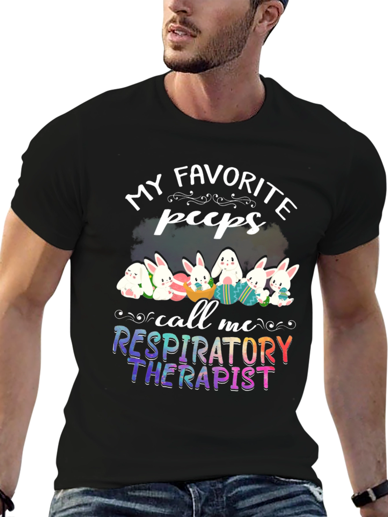 Respiratory Therapist Easter Peeps T-Shirt