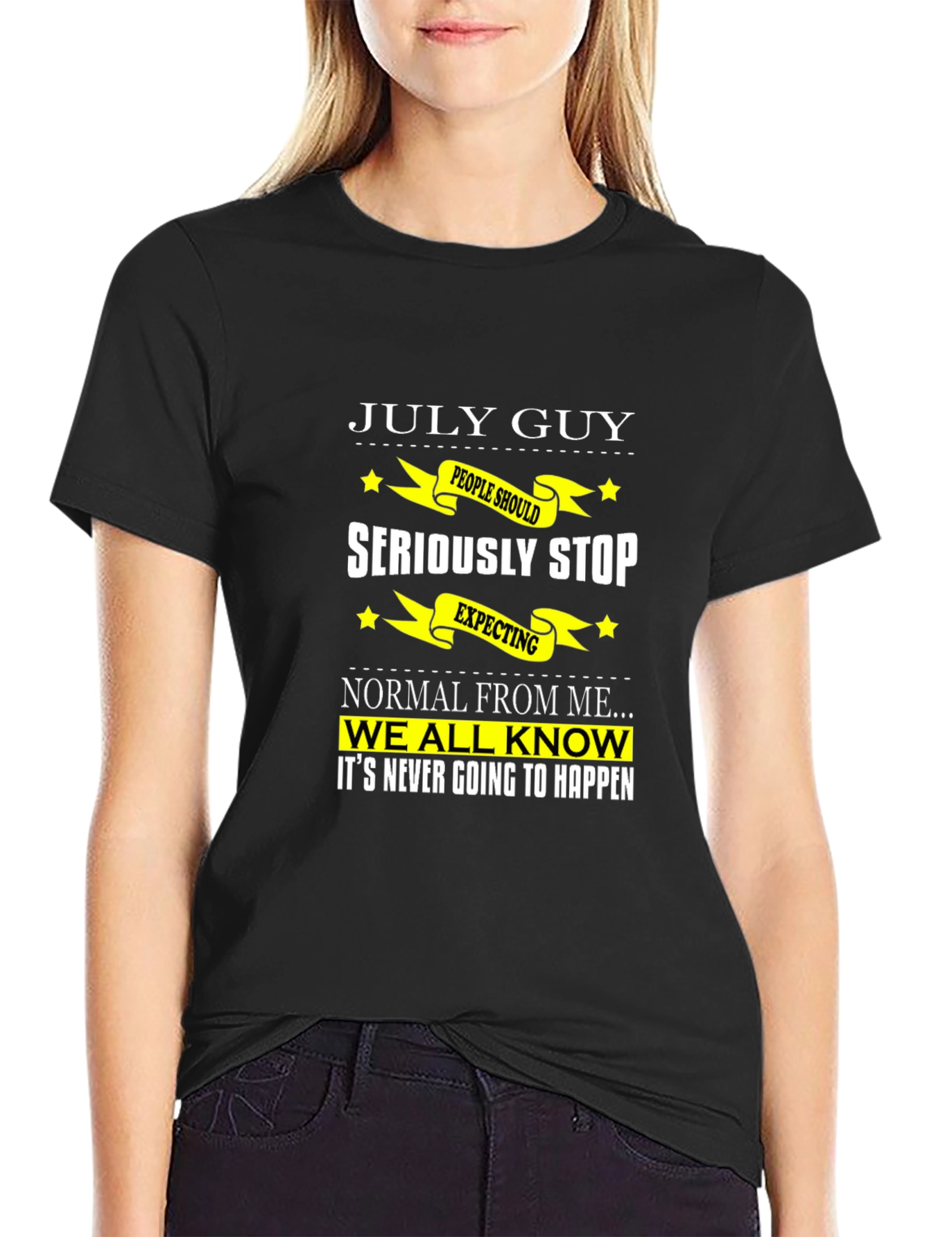 July Guy Graphic T-Shirt - Sarcastic Birthday Tee
