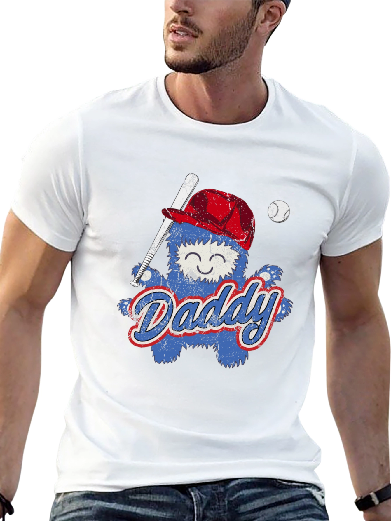 Daddy Baseball T-Shirt - Fathers Day Gift