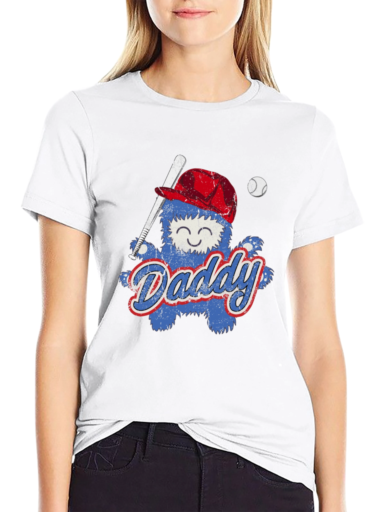 Daddy Baseball T-Shirt - Fathers Day Gift
