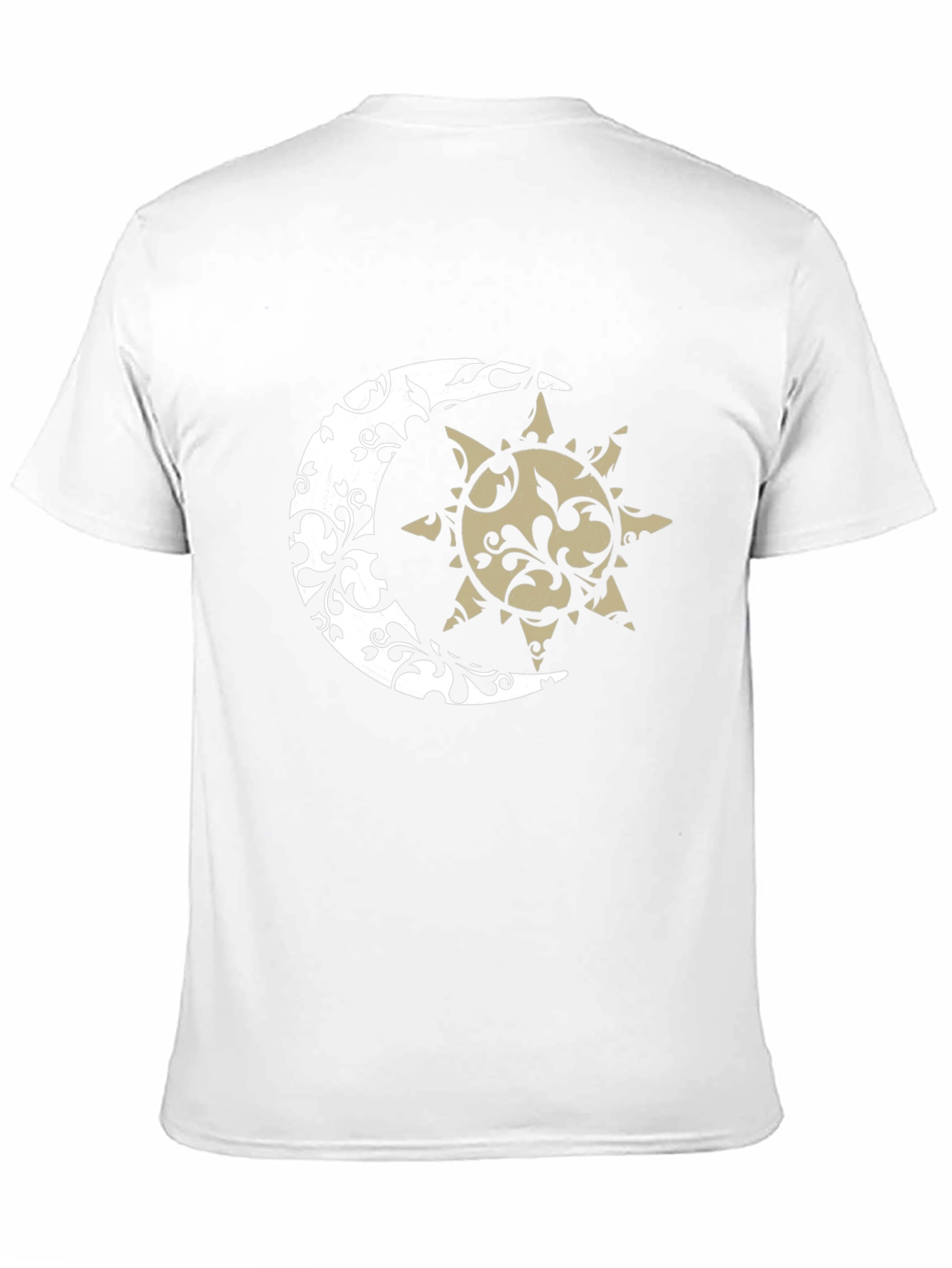 Moon & Sun Graphic Tee - Celestial Design