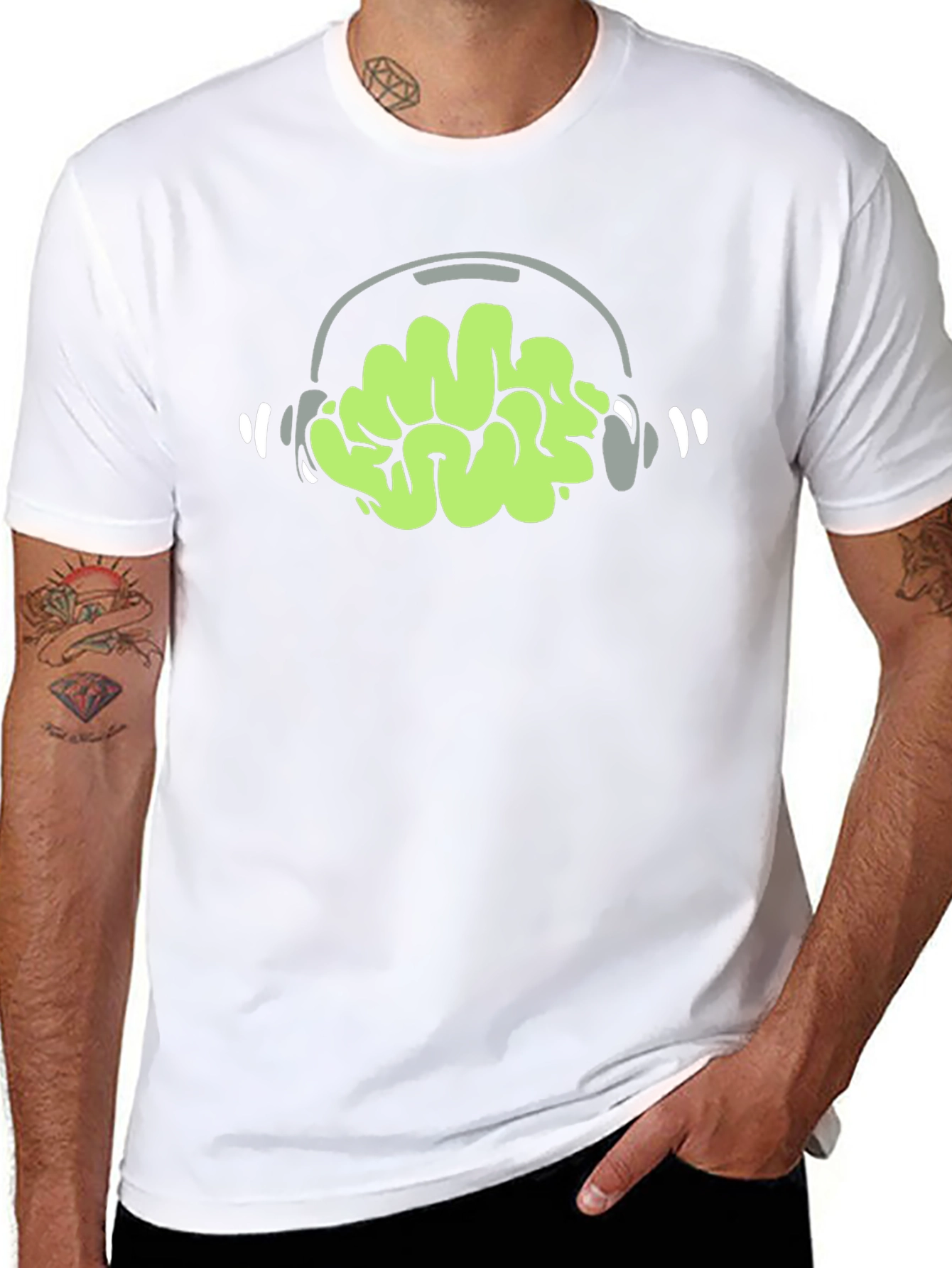 Brain Music T-Shirt - Hear Smart