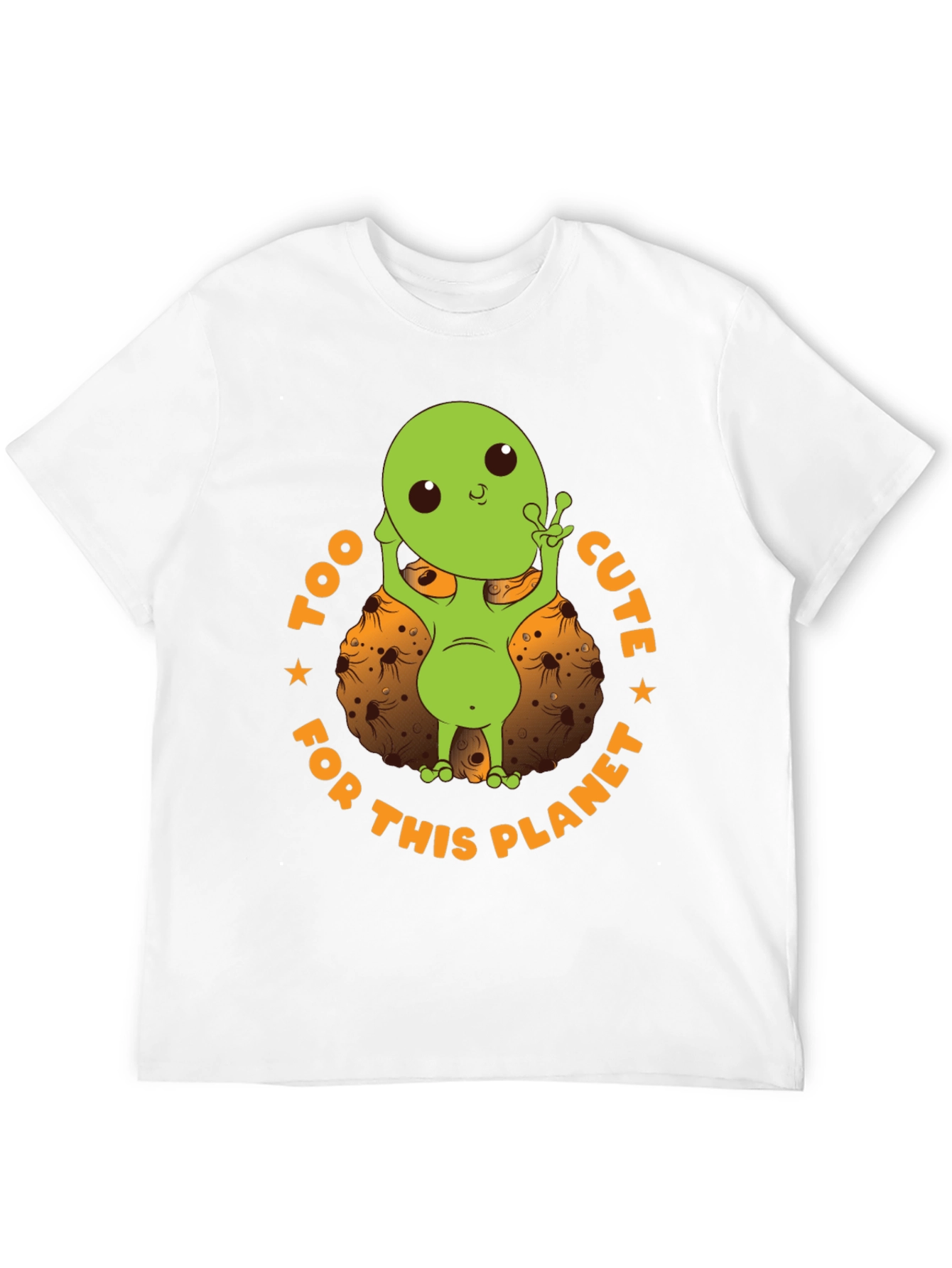 Alien Cute Planet T-Shirt