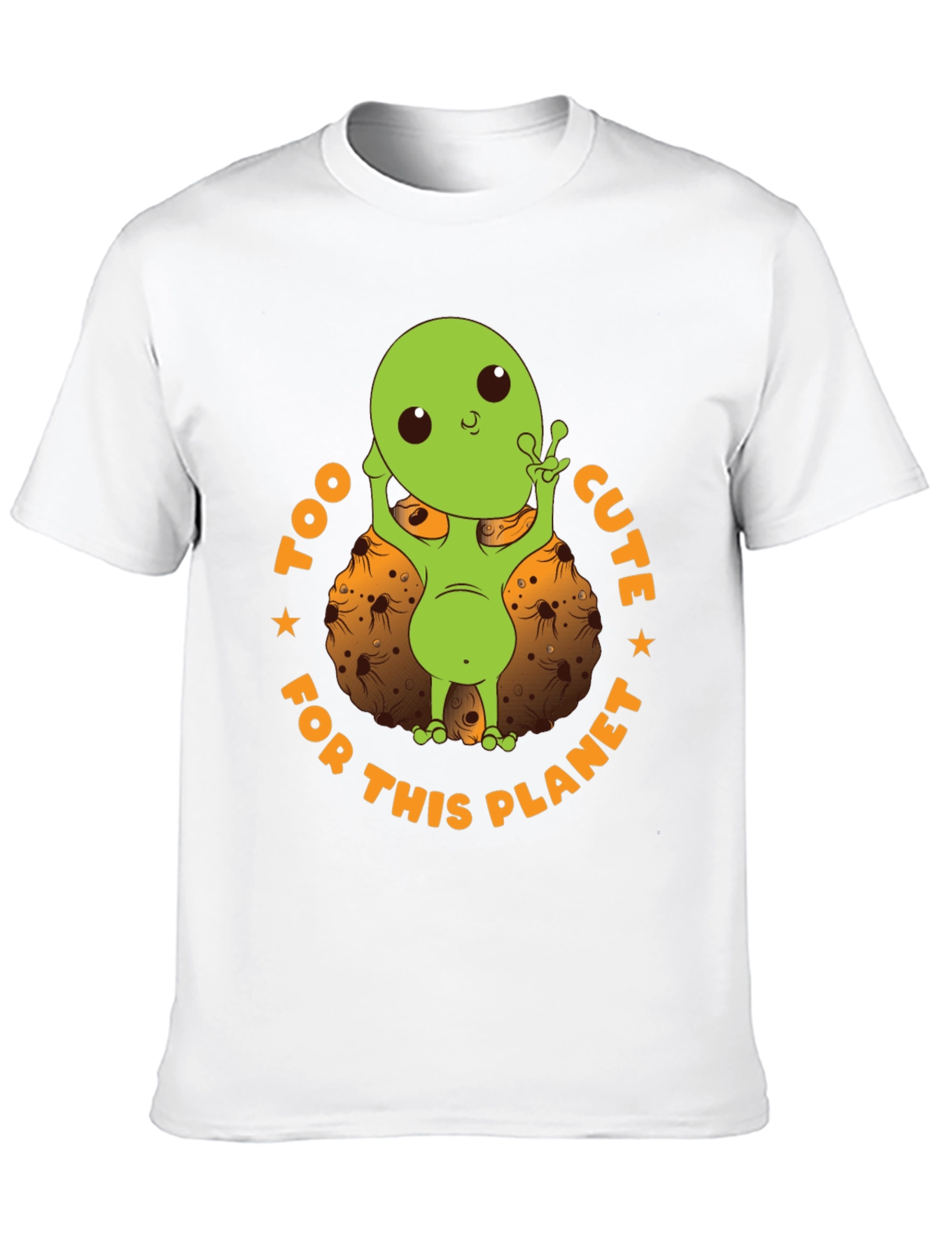 Alien Cute Planet T-Shirt