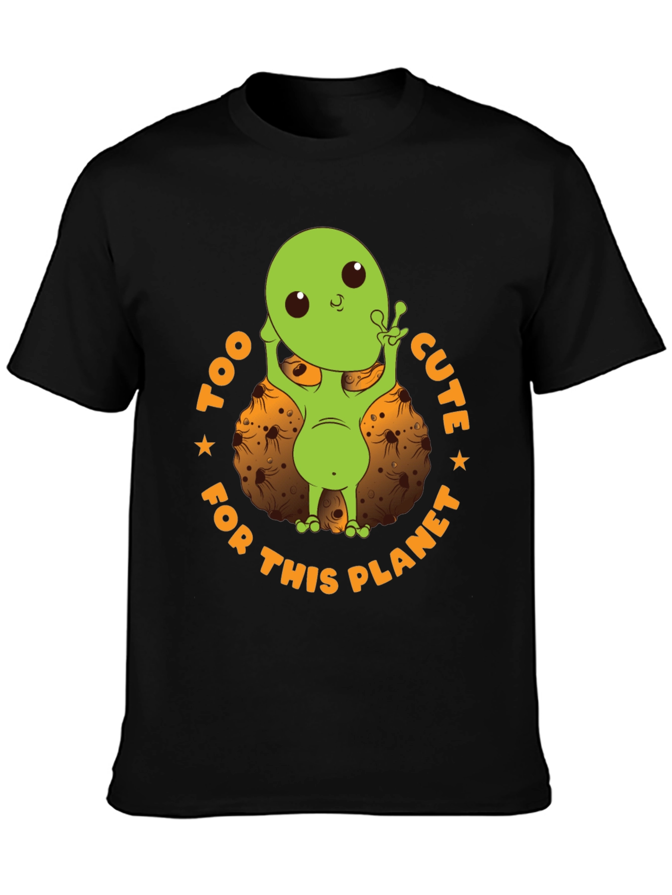 Alien Cute Planet T-Shirt