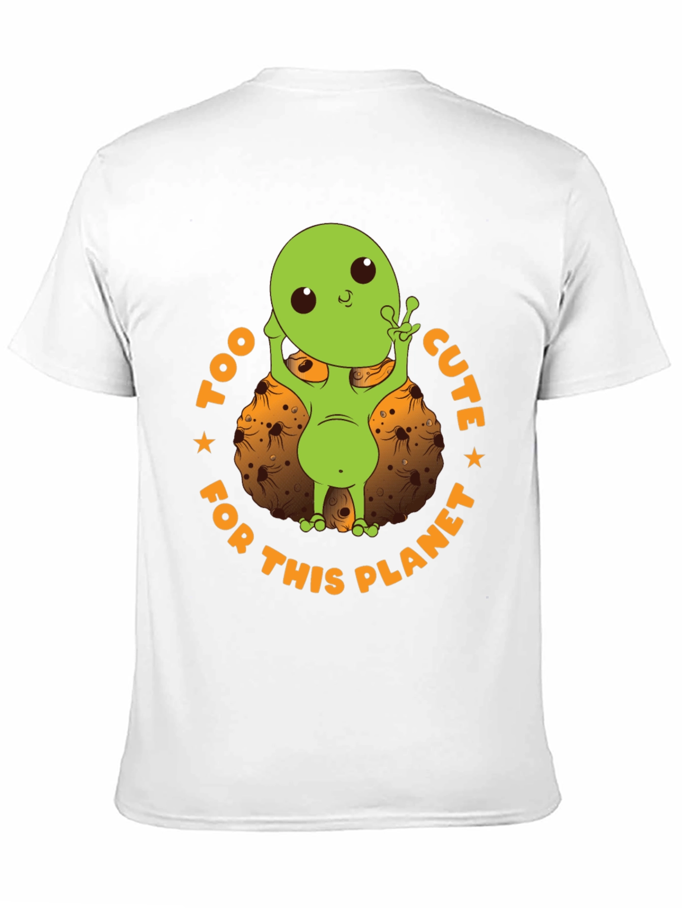 Alien Cute Planet T-Shirt