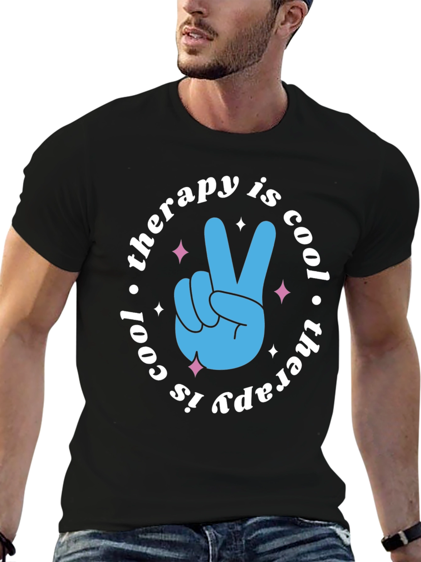 Therapy is Cool Graphic Tee