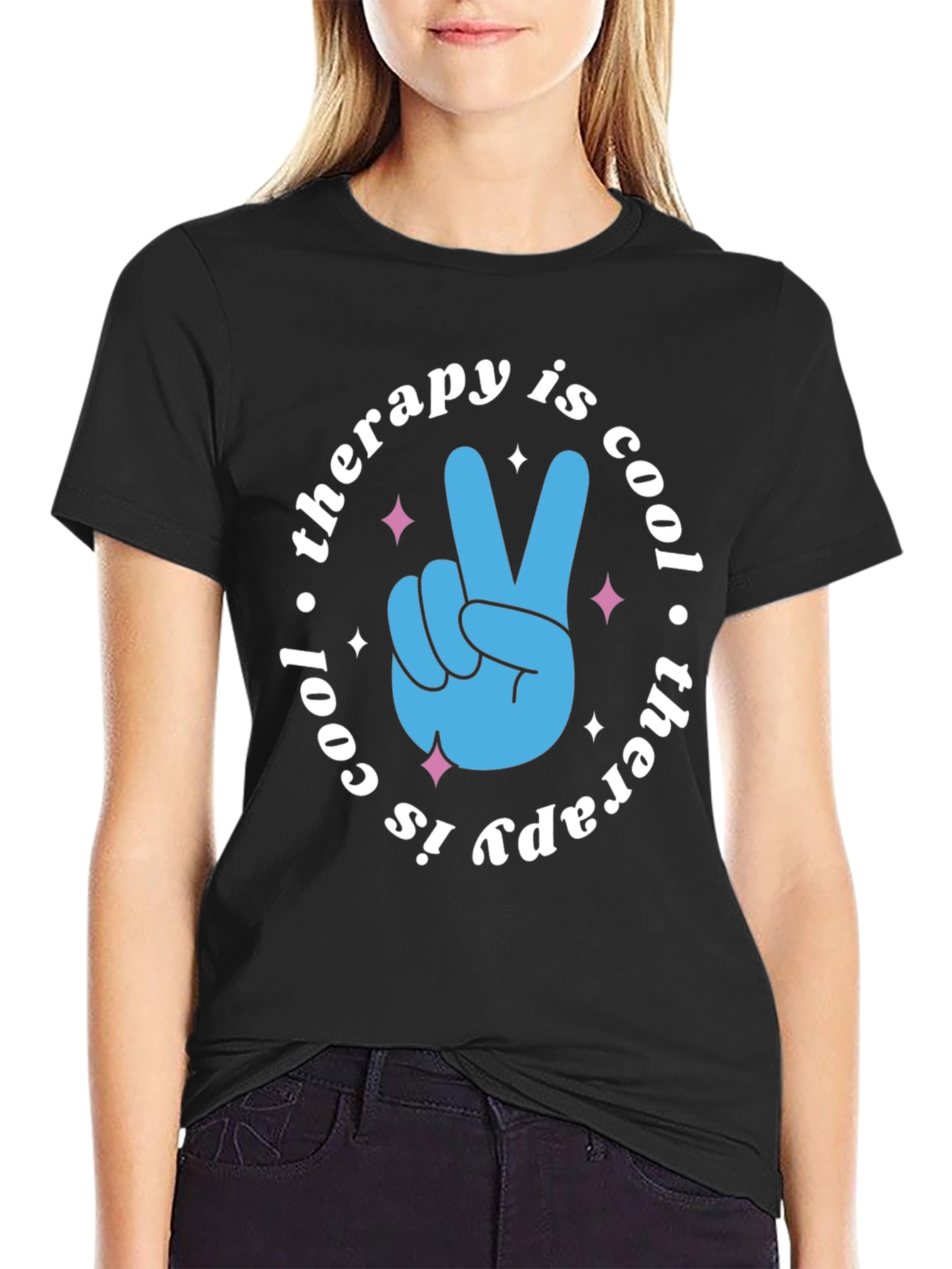 Therapy is Cool Graphic Tee