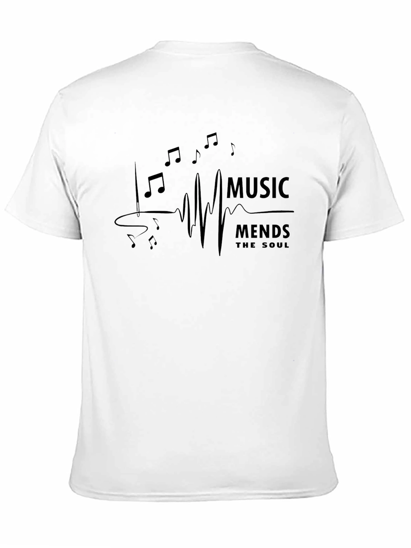 Music Mends the Soul Graphic T-Shirt