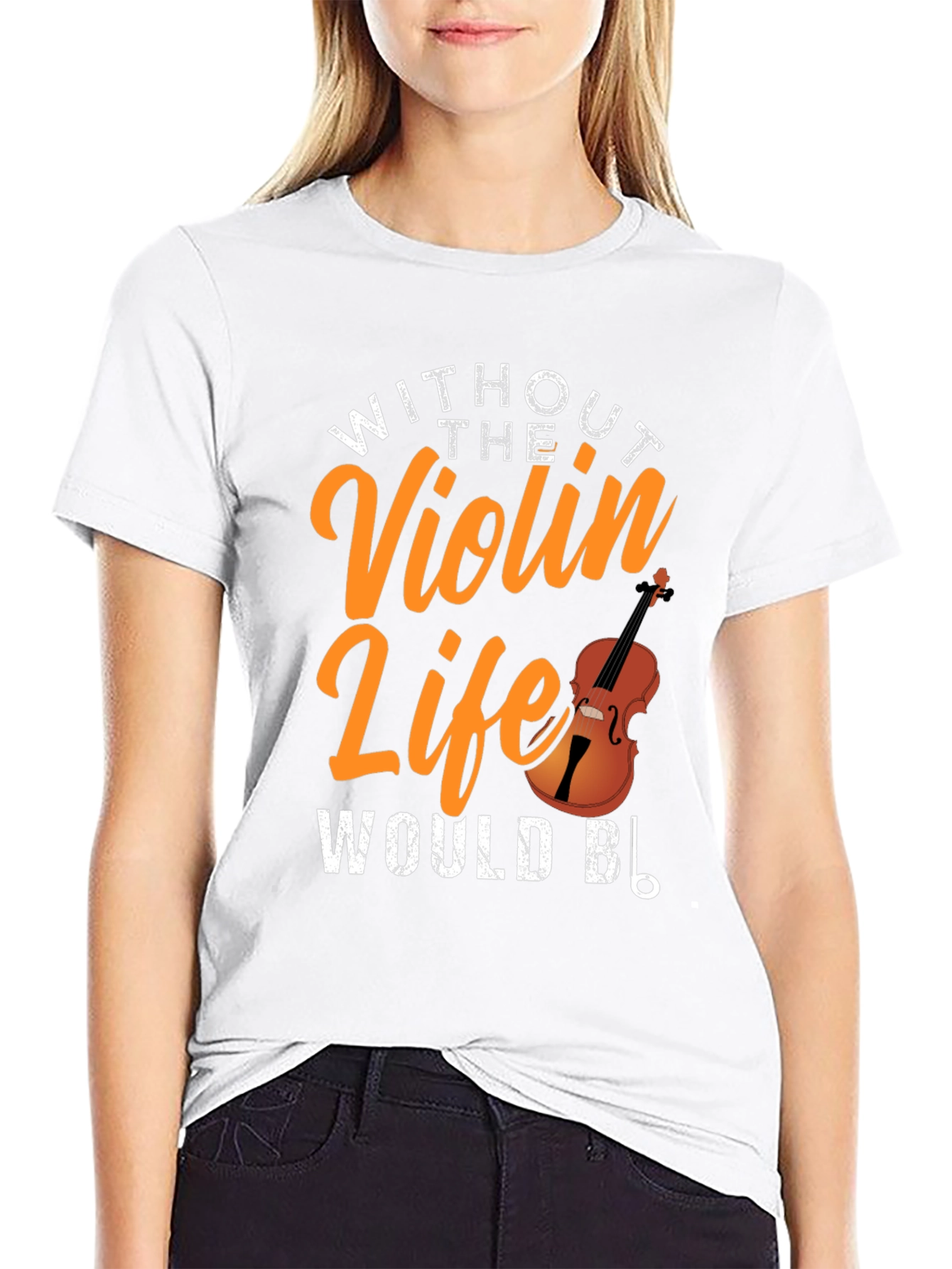 Violin Life T-Shirt - Musicians Apparel