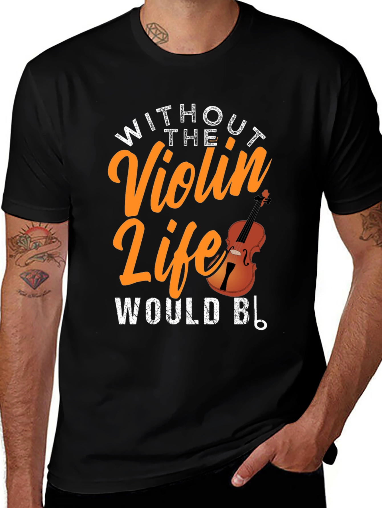 Violin Life T-Shirt - Musicians Apparel