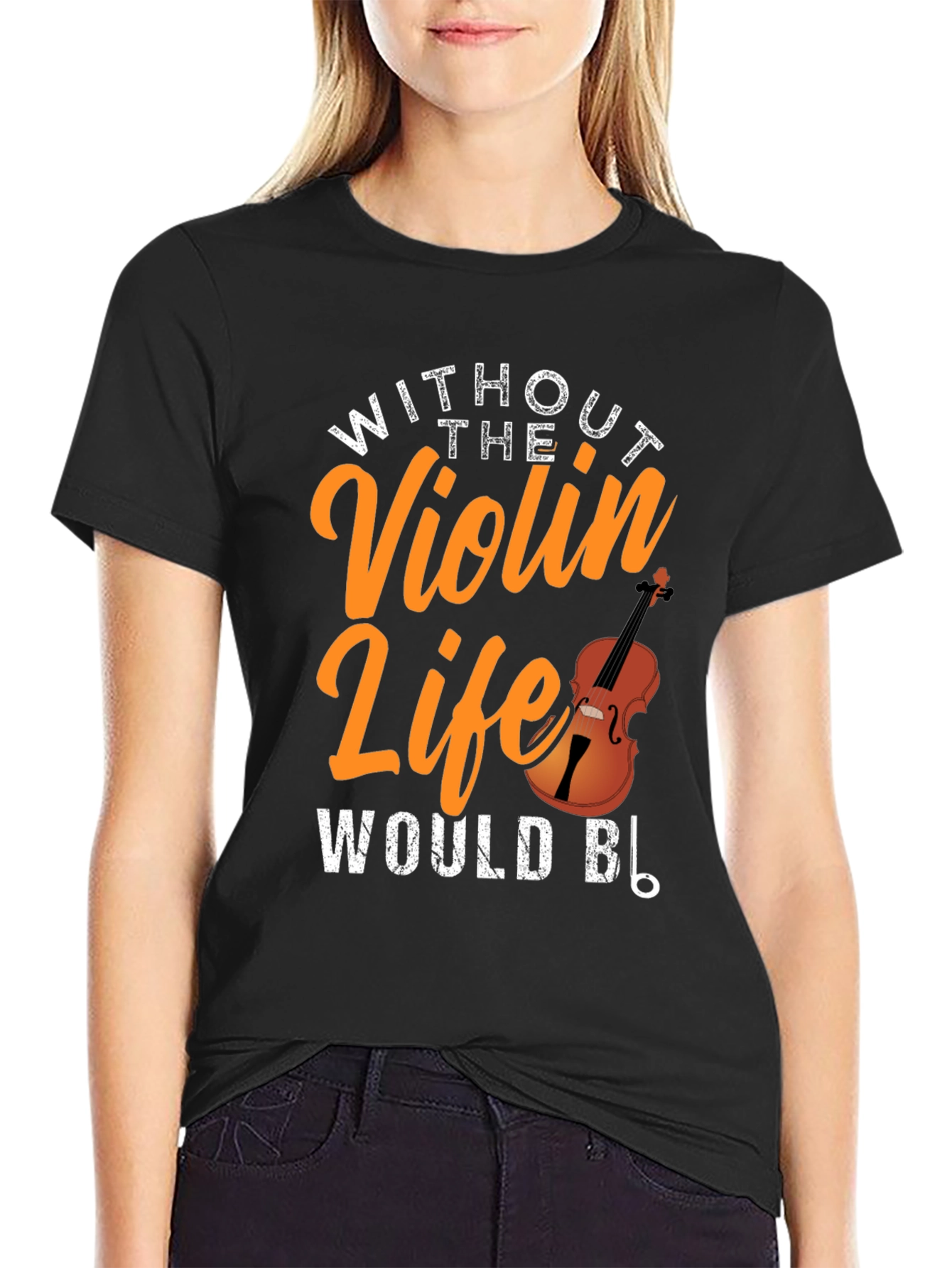 Violin Life T-Shirt - Musicians Apparel