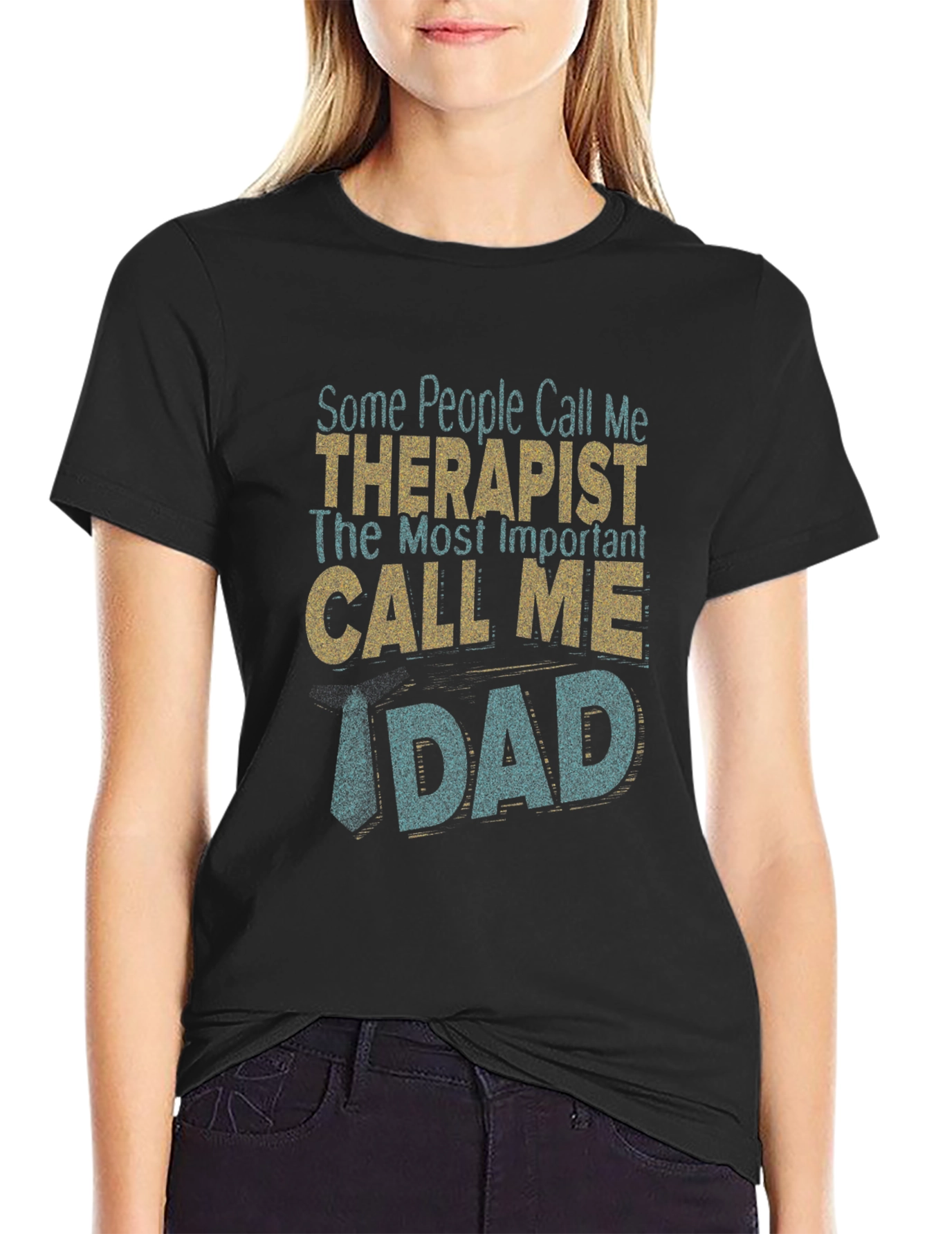 Therapist Dad Graphic T-Shirt