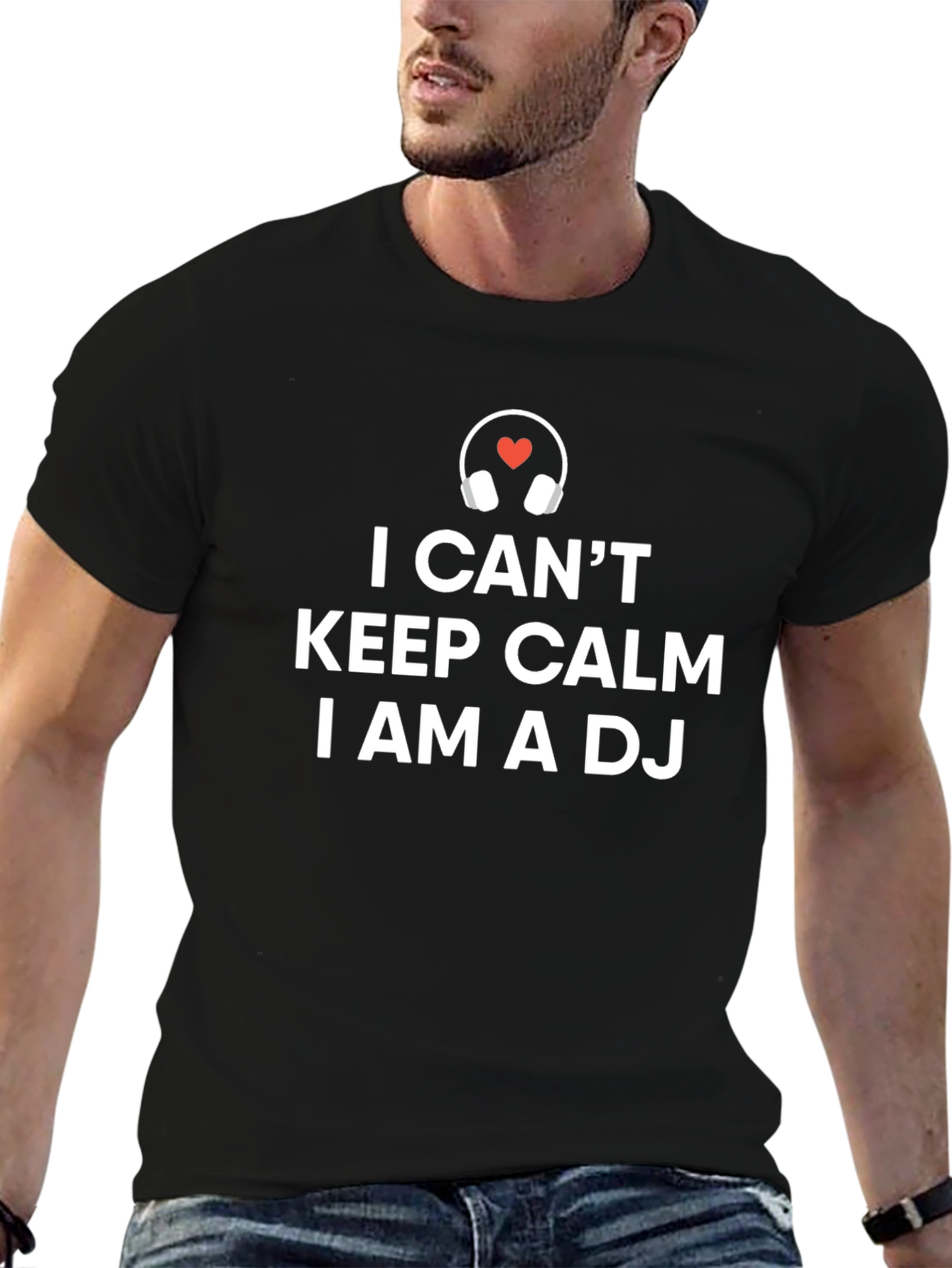 I Cant Keep Calm Im A DJ T-Shirt