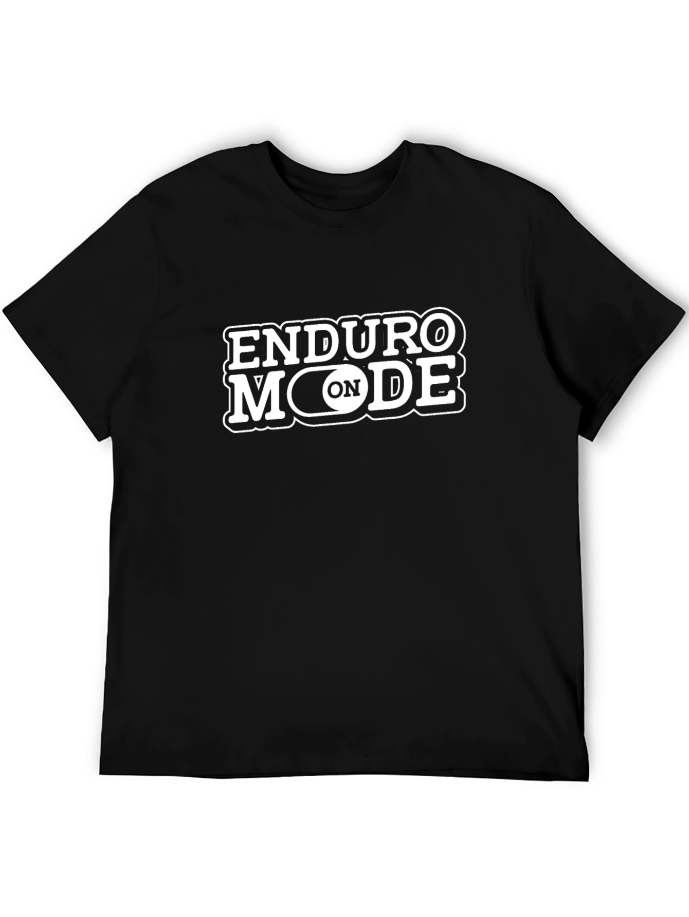 Enduro Mode On Black Graphic Tee