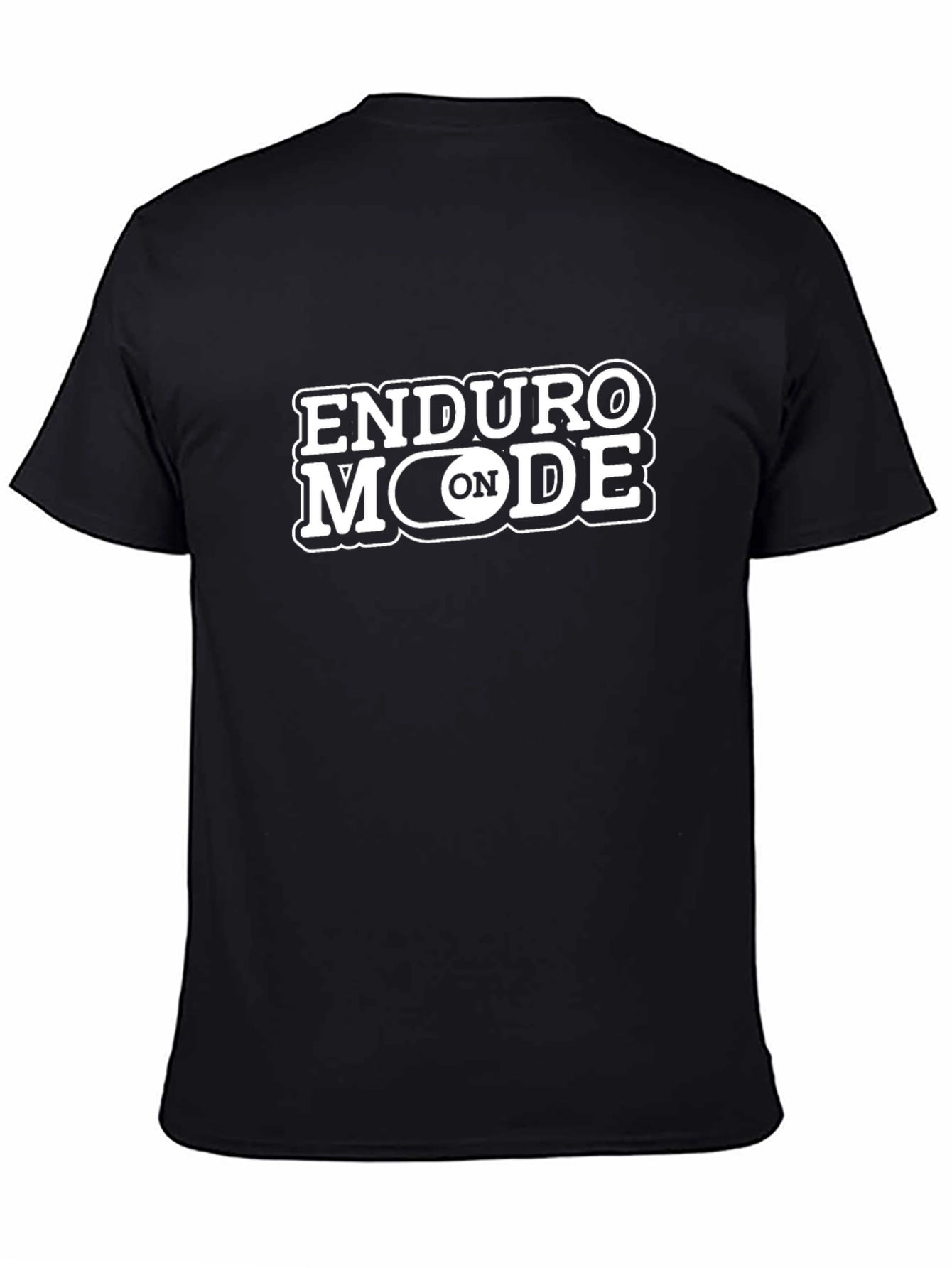 Enduro Mode On Black Graphic Tee
