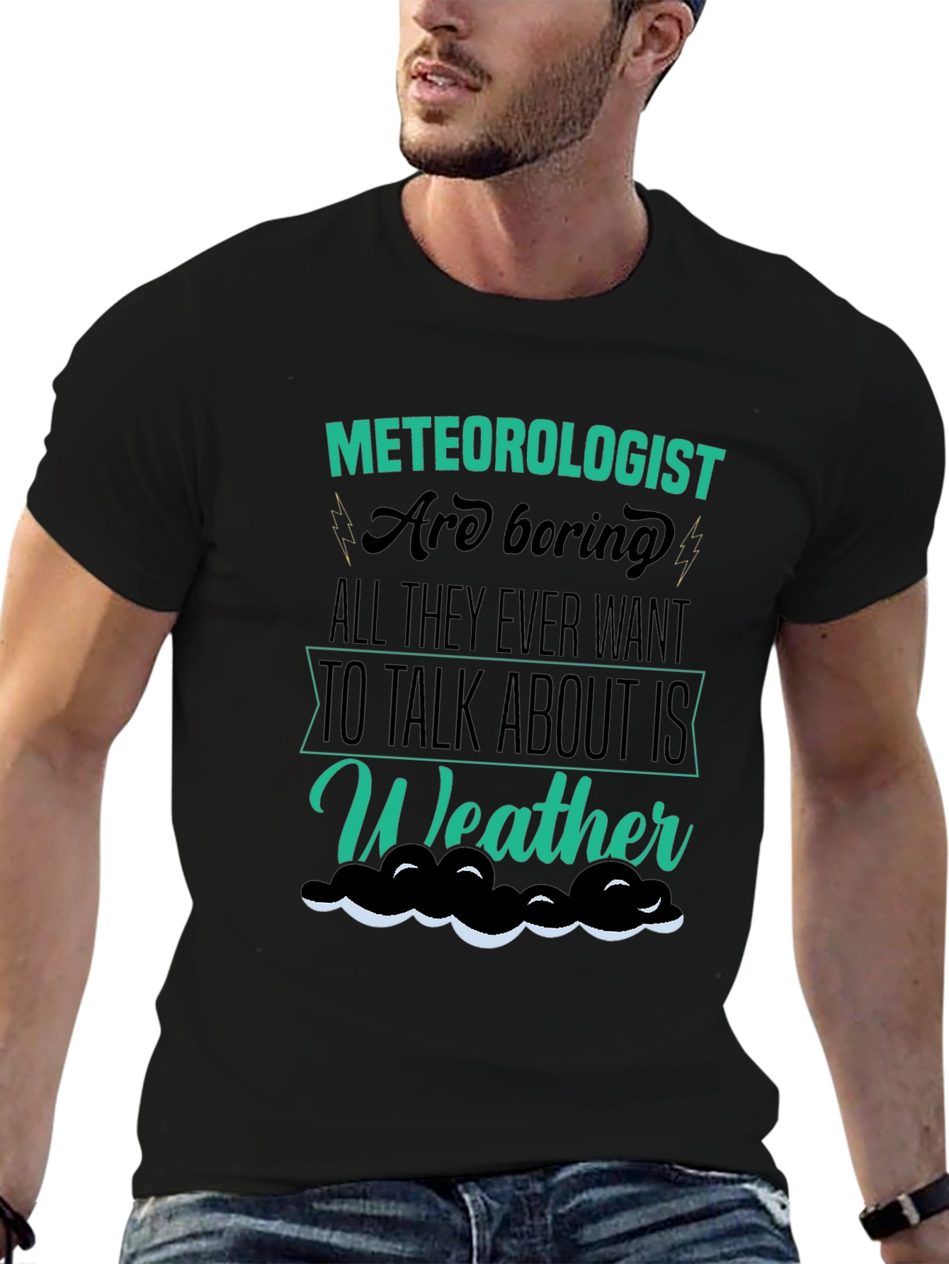 Meteorologist Humor Graphic T-Shirt