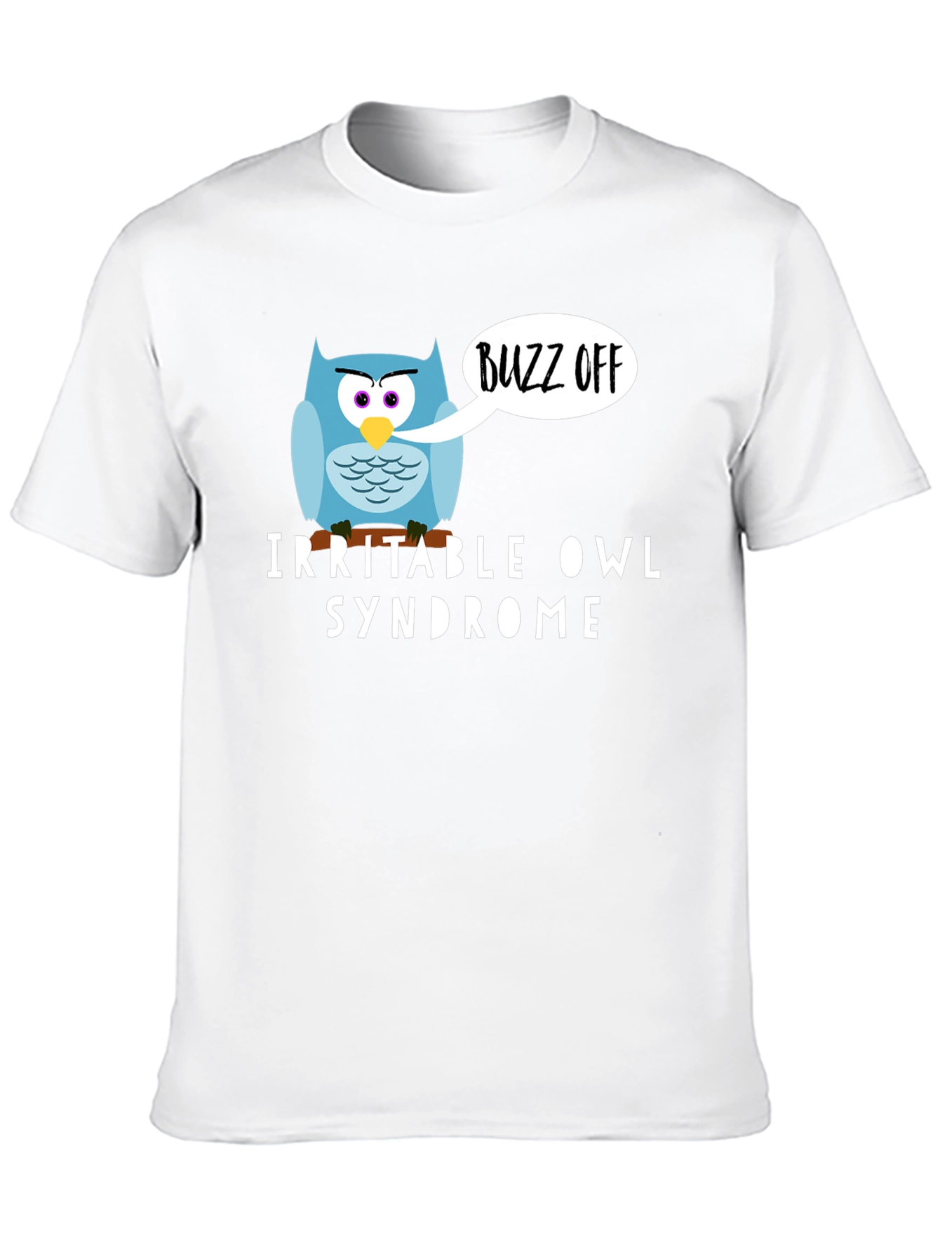 Irritable Owl Syndrome T-Shirt - Buzz Off