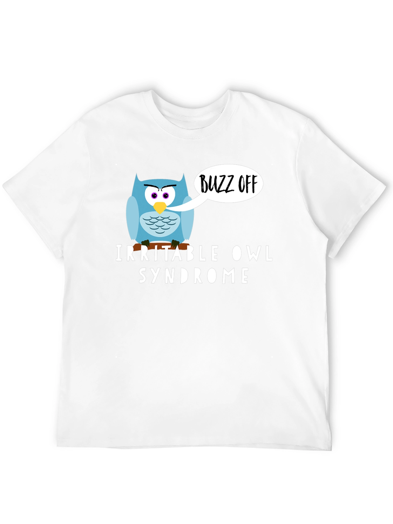 Irritable Owl Syndrome T-Shirt - Buzz Off