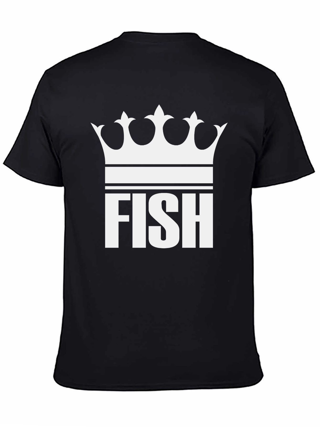 King Fish Graphic Tee - Stylish Black T-Shirt