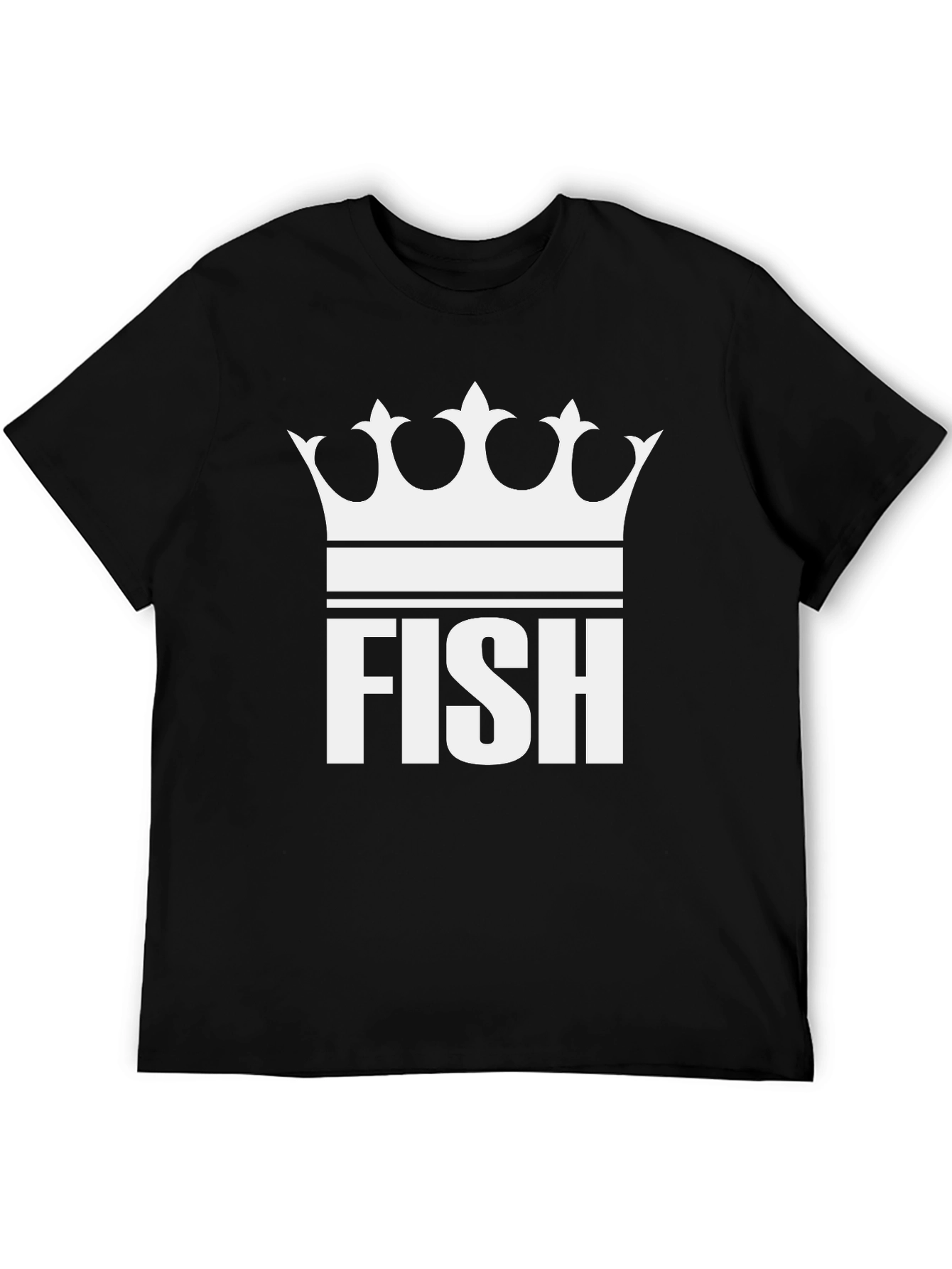 King Fish Graphic Tee - Stylish Black T-Shirt
