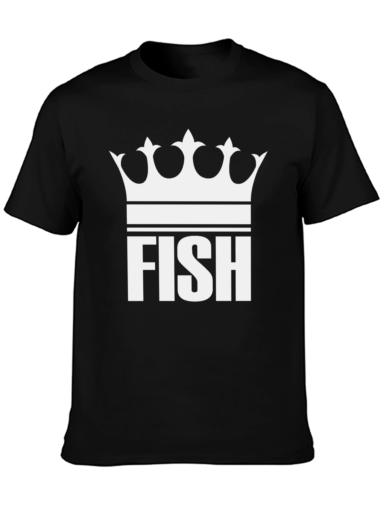 King Fish Graphic Tee - Stylish Black T-Shirt