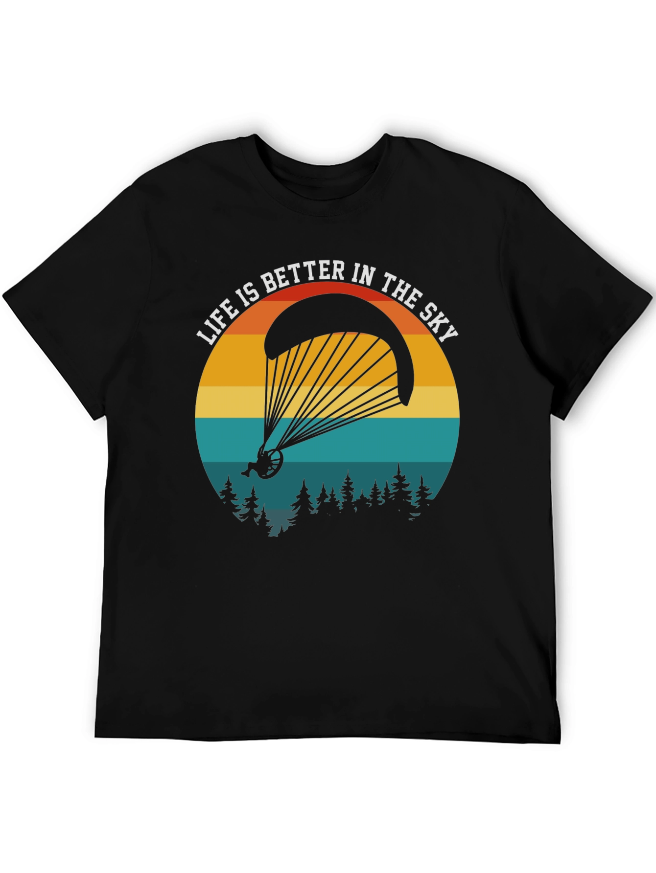 Sky High T-Shirt: Paragliding Adventure Tee