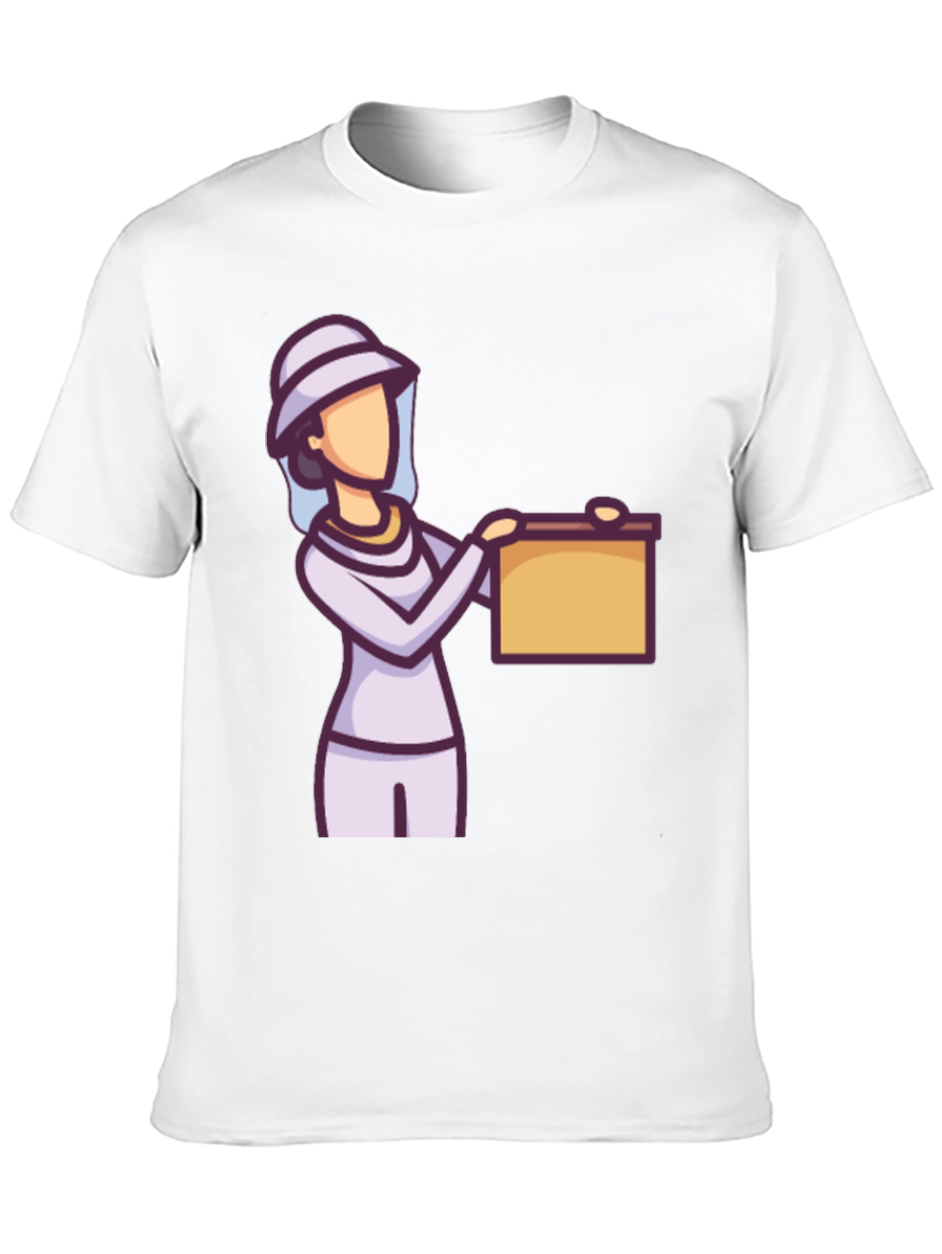 Beekeeper Cartoon Graphic Tee - Unisex Black T-Shirt