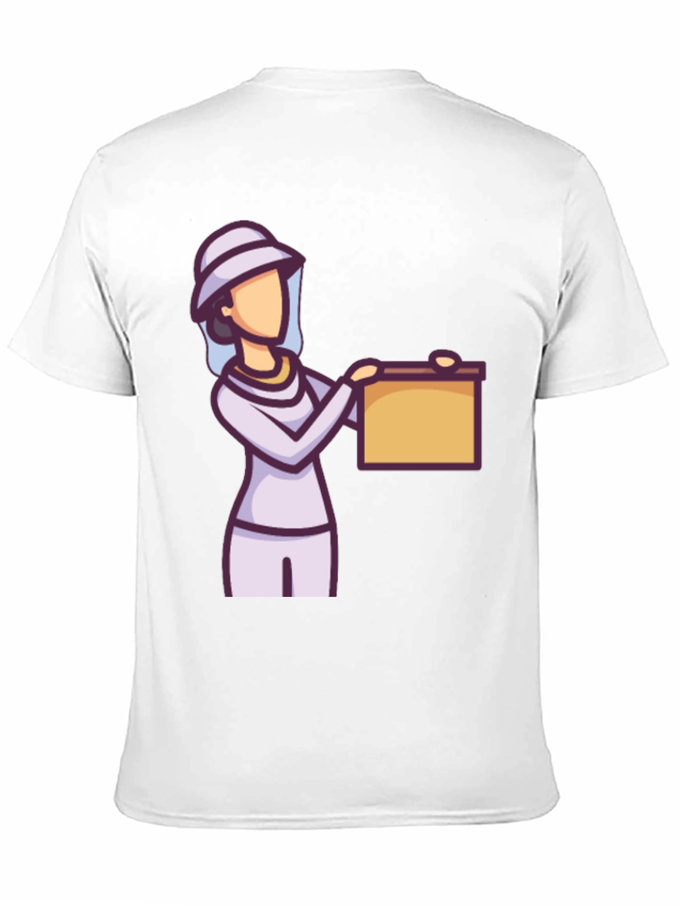 Beekeeper Cartoon Graphic Tee - Unisex Black T-Shirt