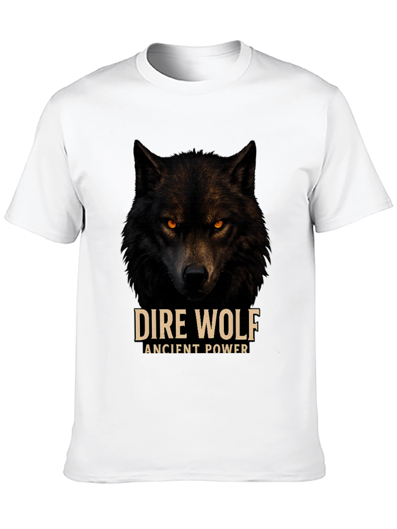 Dire Wolf Graphic Tee - Ancient Power Design
