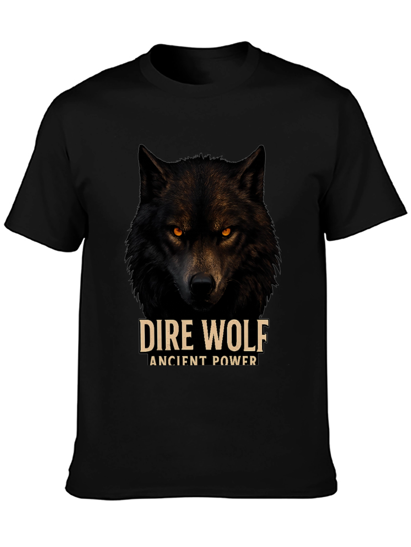 Dire Wolf Graphic Tee - Ancient Power Design