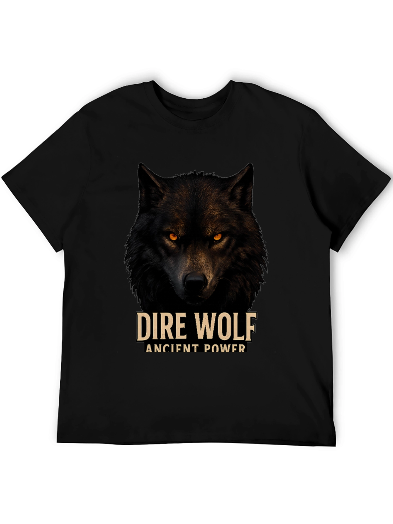 Dire Wolf Graphic Tee - Ancient Power Design