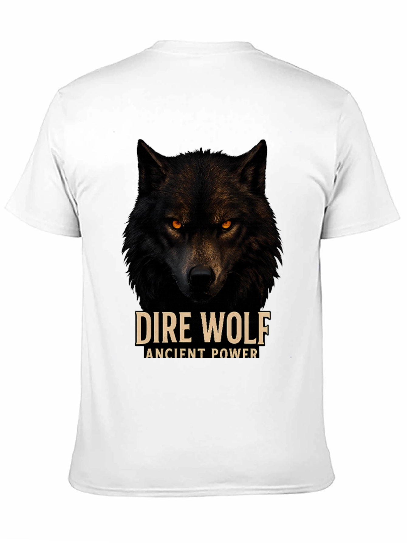 Dire Wolf Graphic Tee - Ancient Power Design