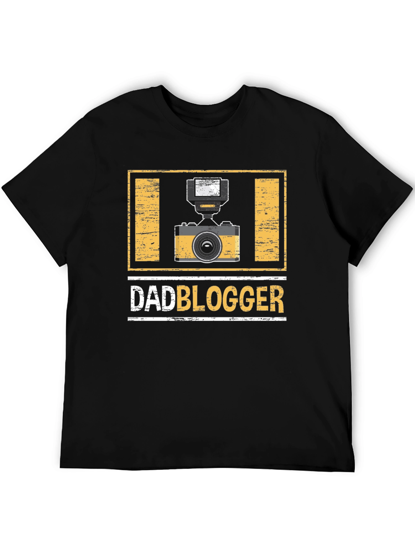 DadBlogger Camera Graphic T-Shirt