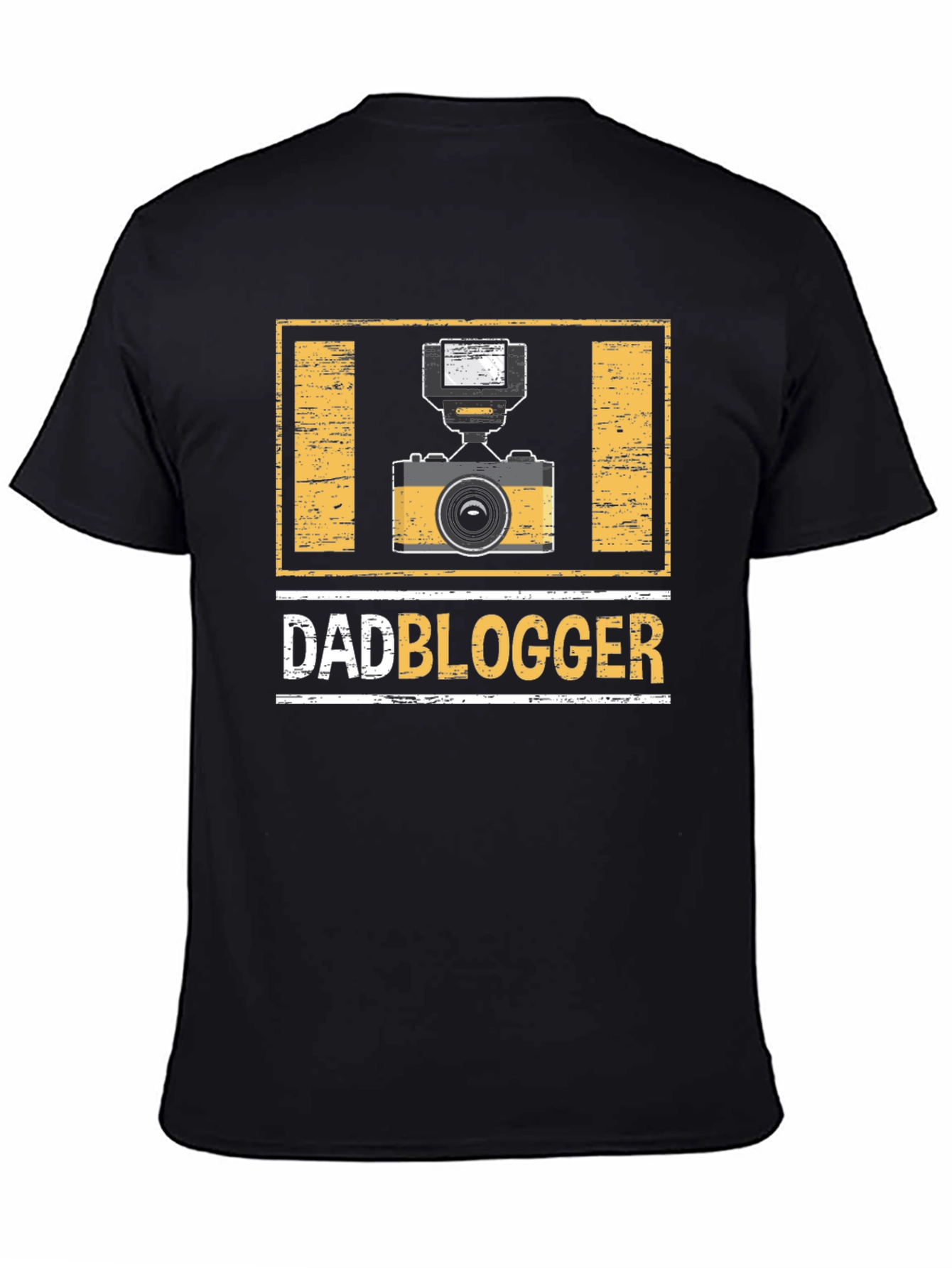 DadBlogger Camera Graphic T-Shirt