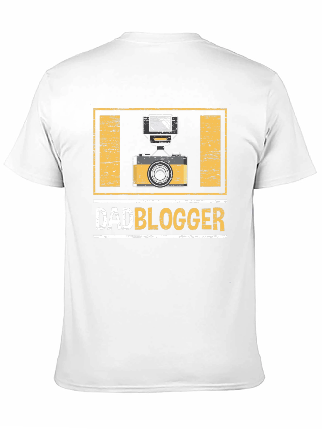 DadBlogger Camera Graphic T-Shirt