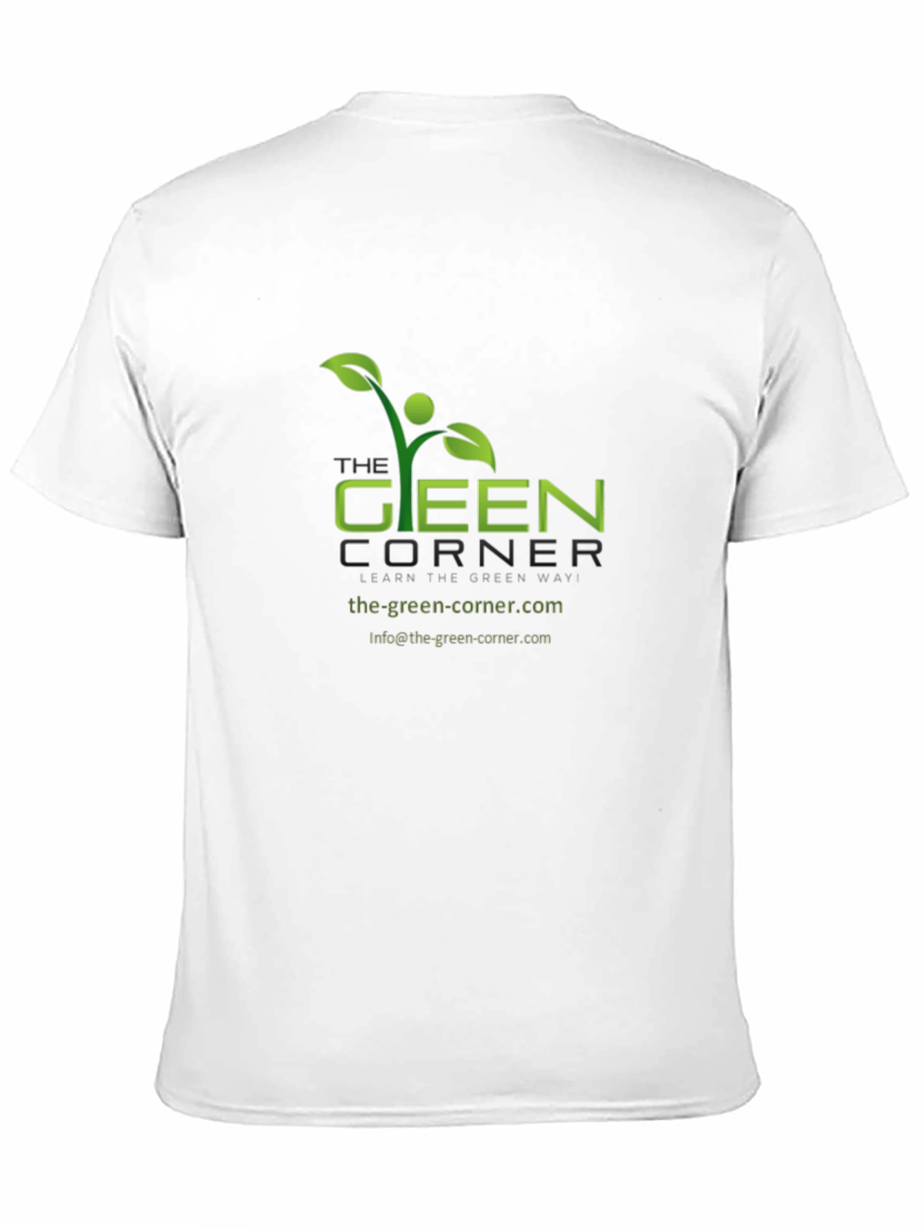 The Green Corner Black T-Shirt