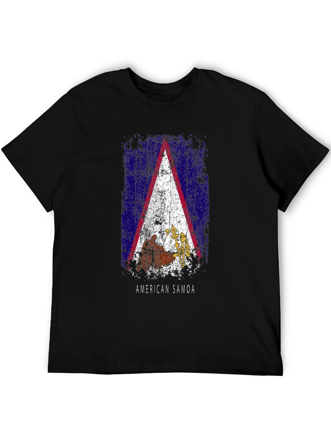 American Samoa Flag Graphic T-Shirt
